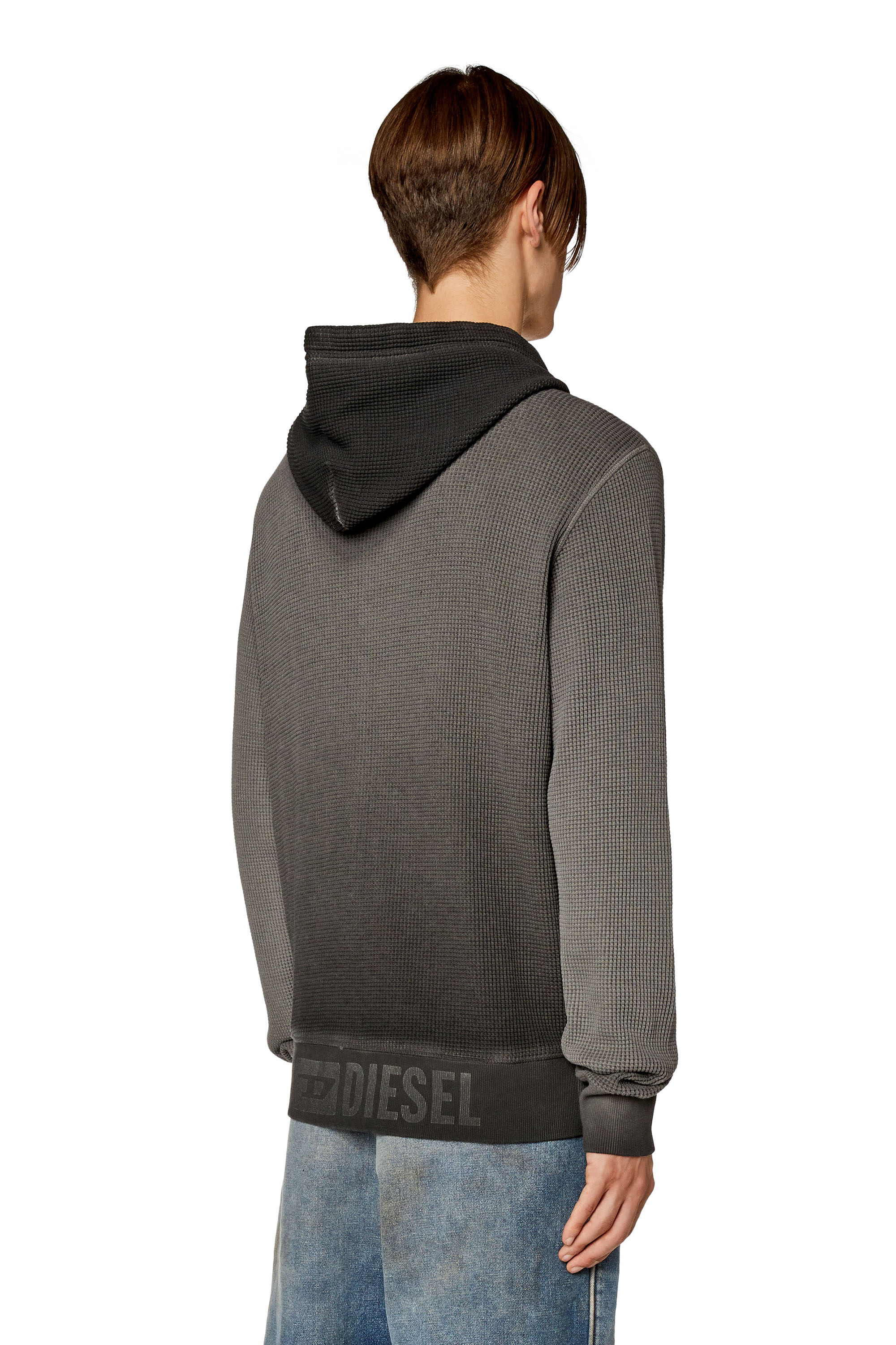 Diesel - S-GINAFY-HOOD-ZIP, ダークグレー - Image 2