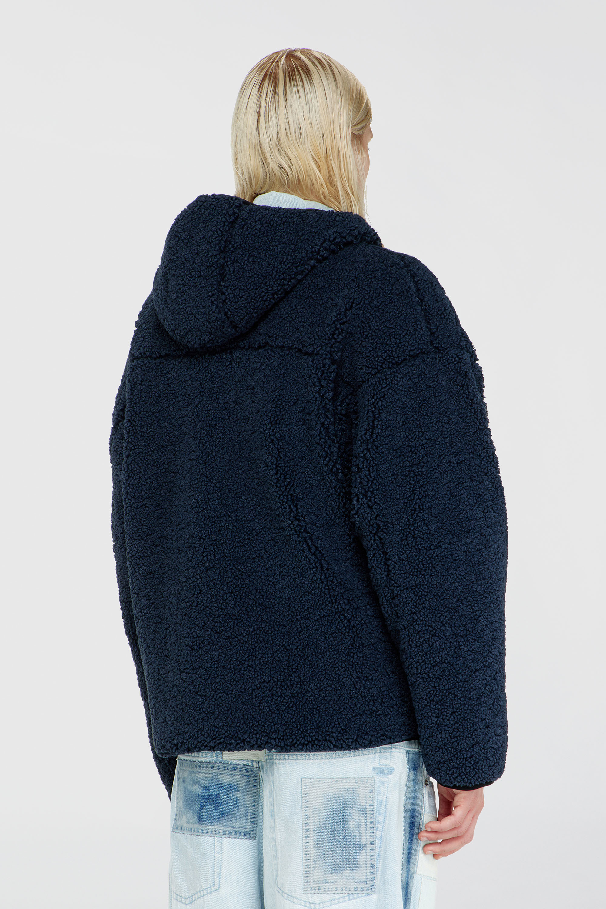 Diesel - S-ZAT, Male's ジャケット in ダークブルー - 4