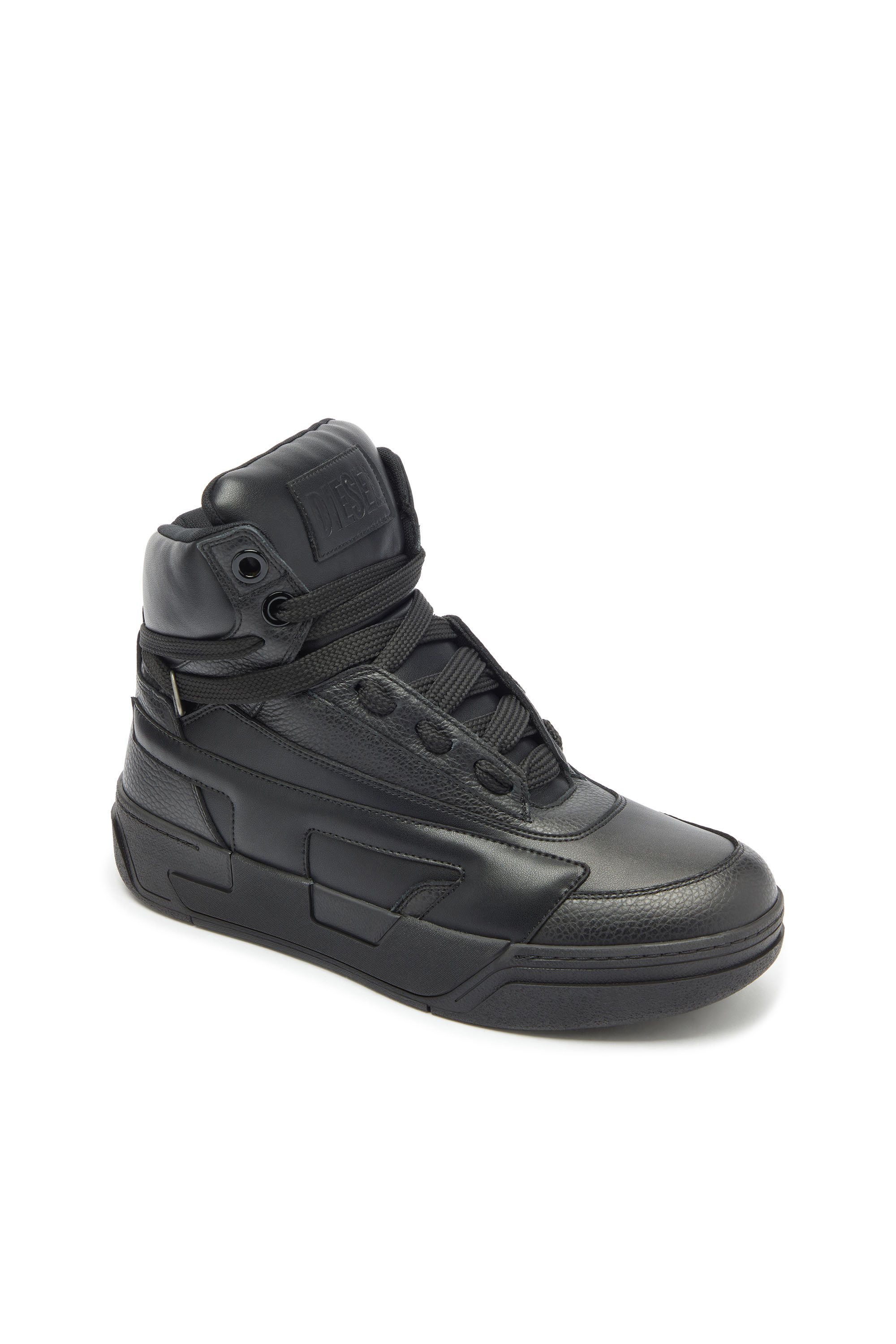 Diesel - S-D-OLLIE MID, Male's ミッドカットスニーカー in ブラック - 6