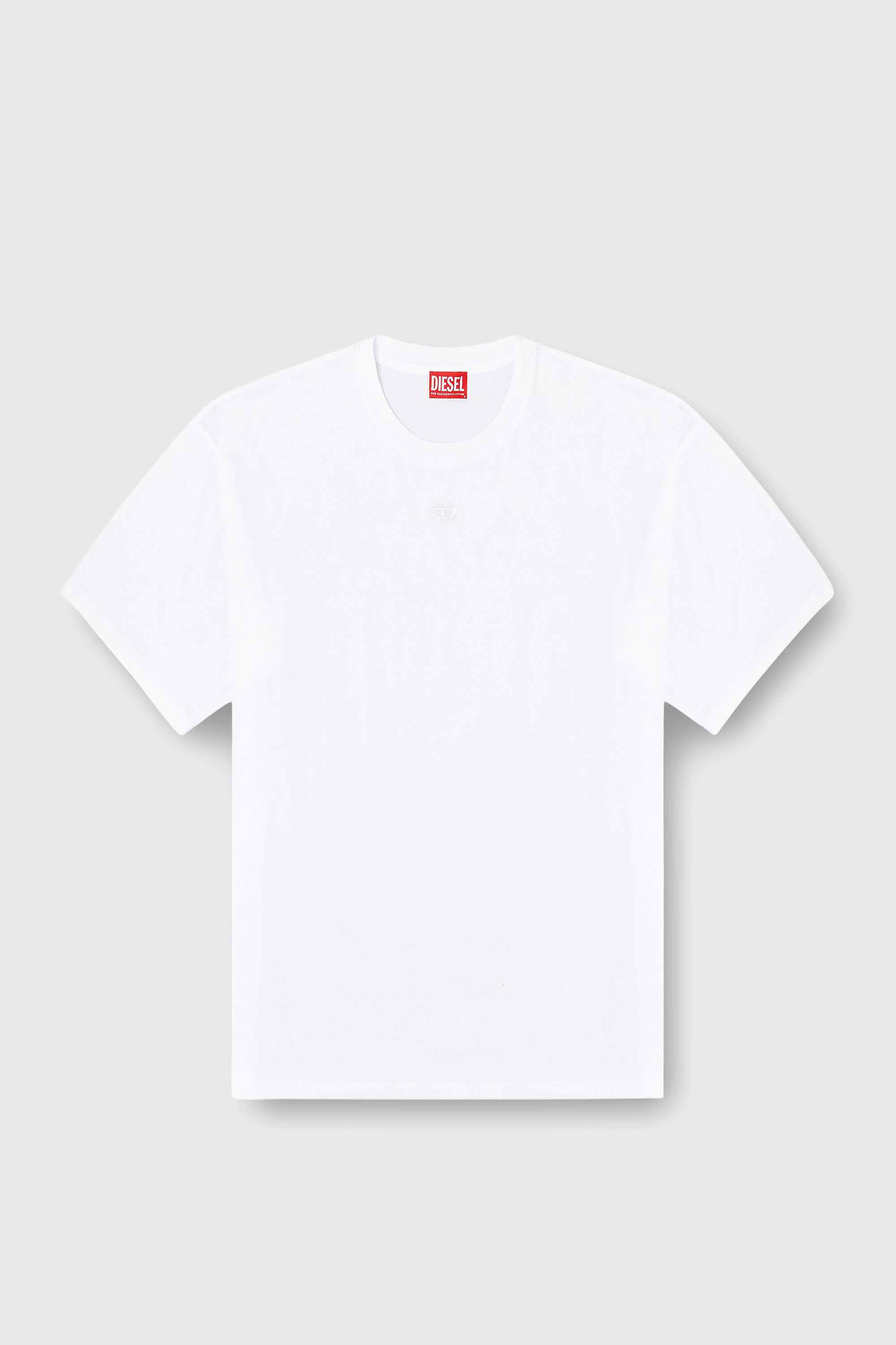 Diesel - T-LUCIEN-IHBI, Male's Tシャツ in ホワイト - 2