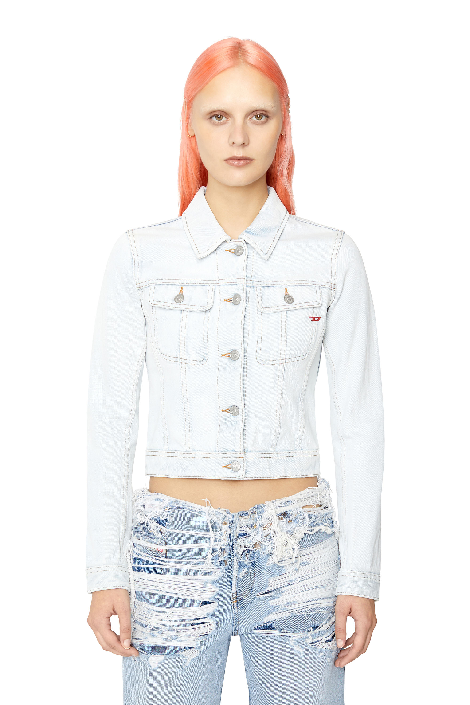 DE-SLIMMY TRUCKER JACKET, 