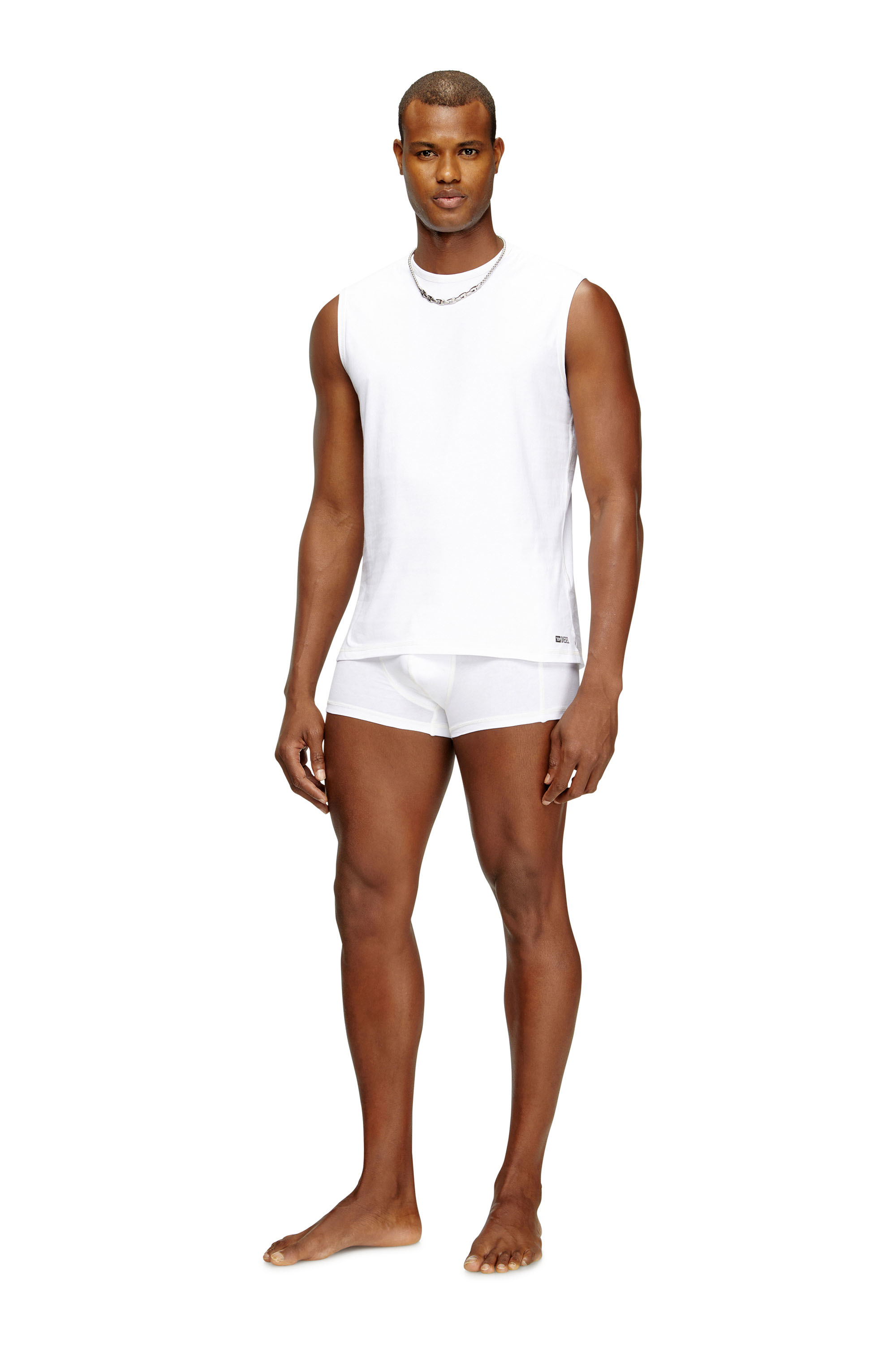 Diesel - TOM-UTLT-2PACK, Male's タンクトップ 2枚パック in ホワイト - 2