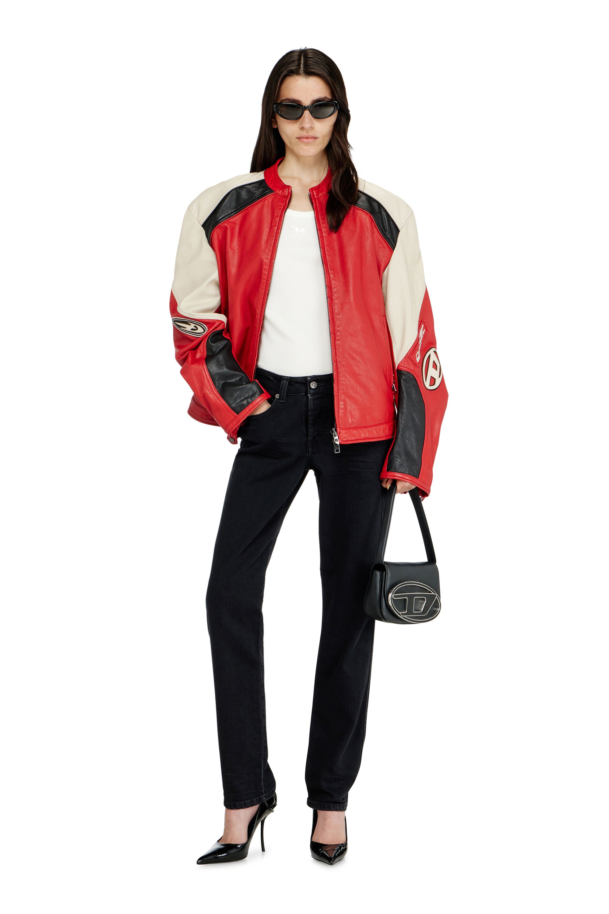 Diesel - Female's Slim Jeans 1992 D-Jiann 09N89, ブラック/ダークグレー - 1