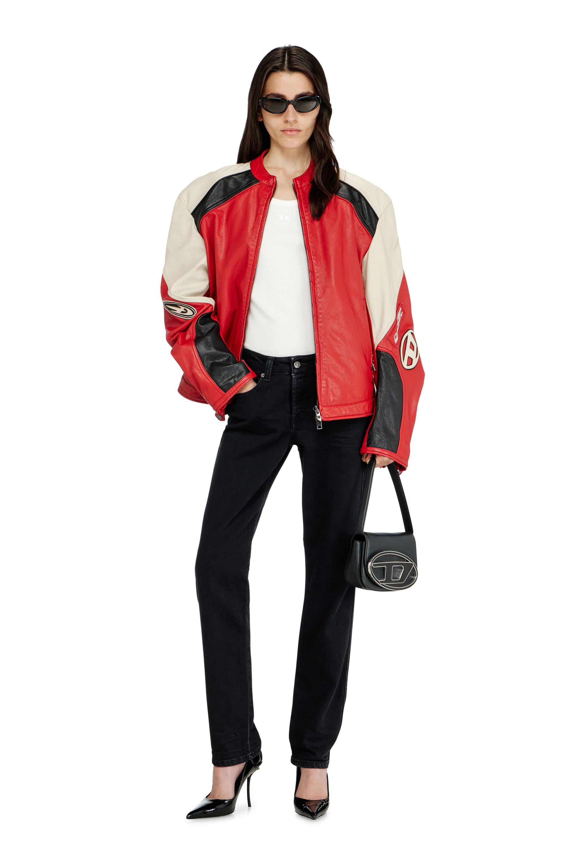 Diesel - Female's Slim Jeans 1992 D-Jiann 09N89, ブラック/ダークグレー - 1