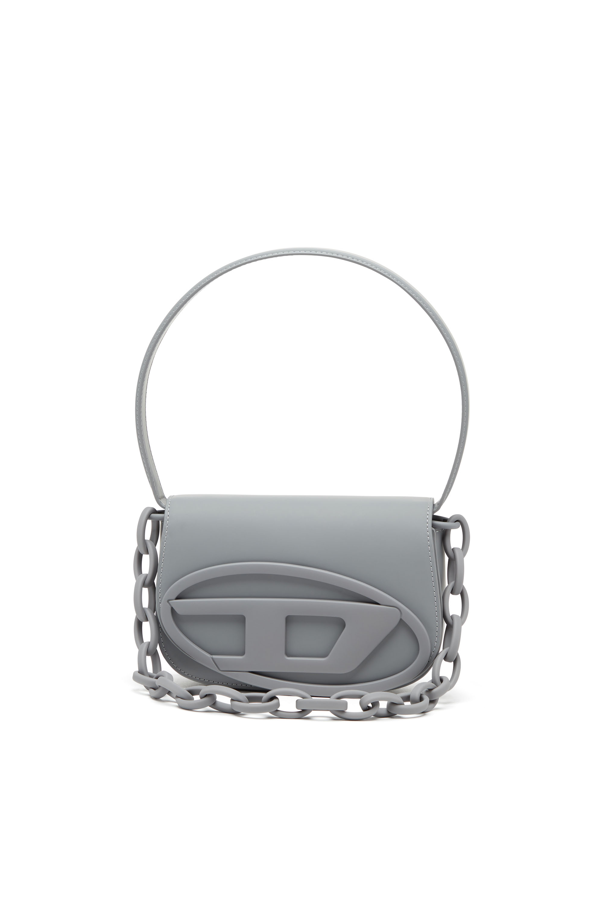 Diesel - 1DR, Female's 1DR-Iconic shoulder bag in matte leather in グレー - 1