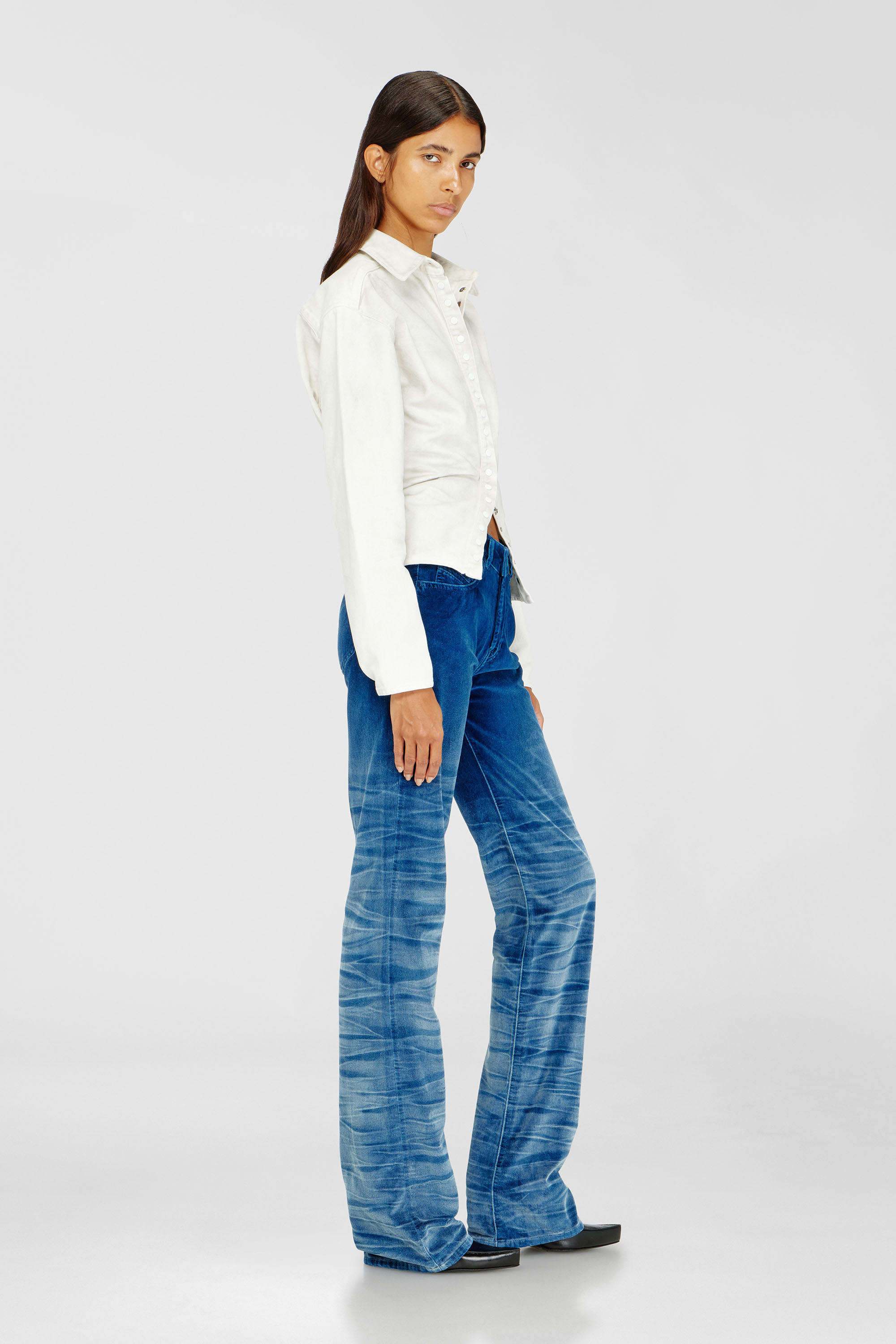 Diesel - Female's Regular Jeans D-Lie 003PF, ダークブルー - 2