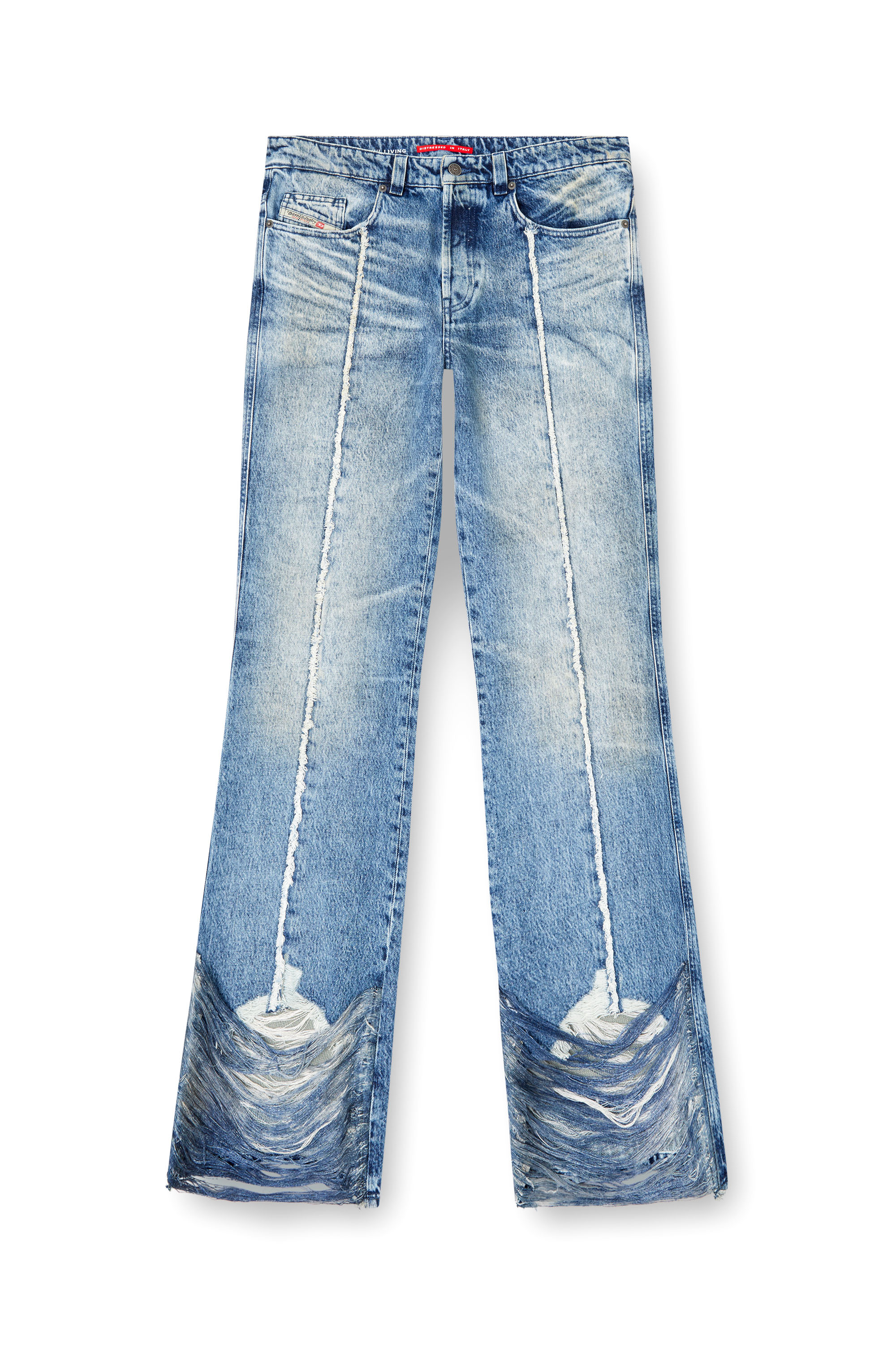Diesel - Male's Bootcut Jeans 1998 D-Buck 0CMBM, ミディアムブルー - 2