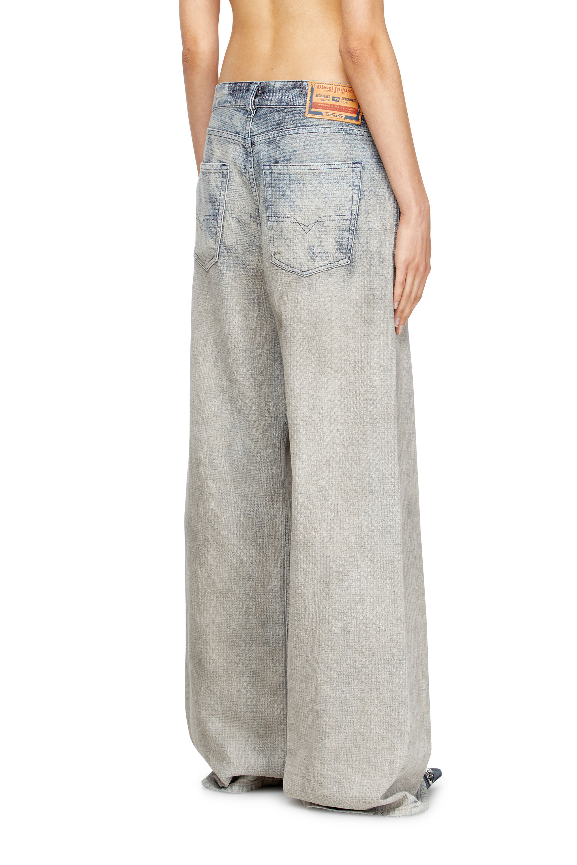 Diesel - Female's Relaxed Jeans 1996 D-Sire 09N93, ミディアムブルー - 4