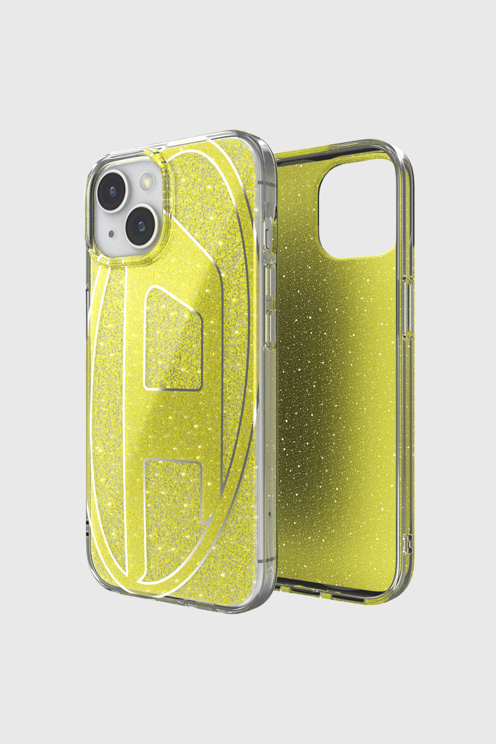 Diesel - 60027 AOP CASE, Unisex's iPhone 15 in ゴールド - 1