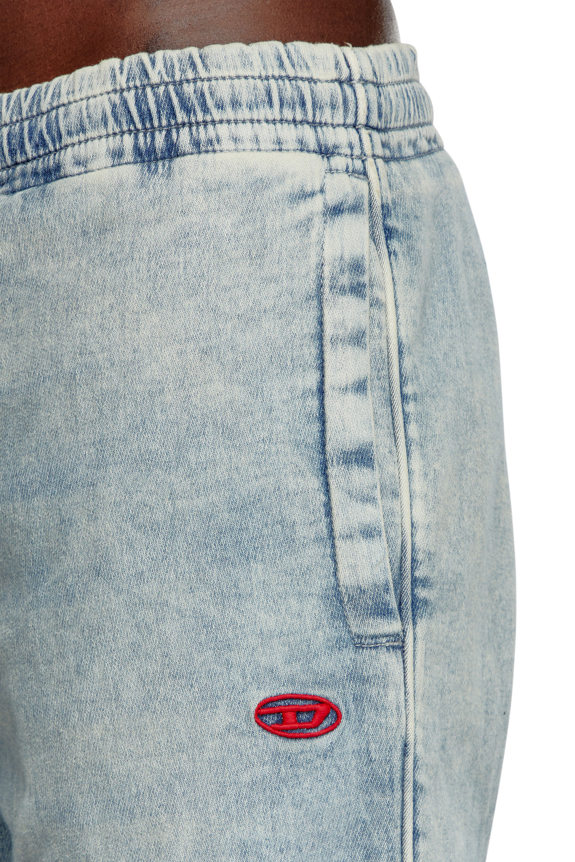 Diesel - Male's Slim D-Labb Track denim 068LU, ライトブルー - 5