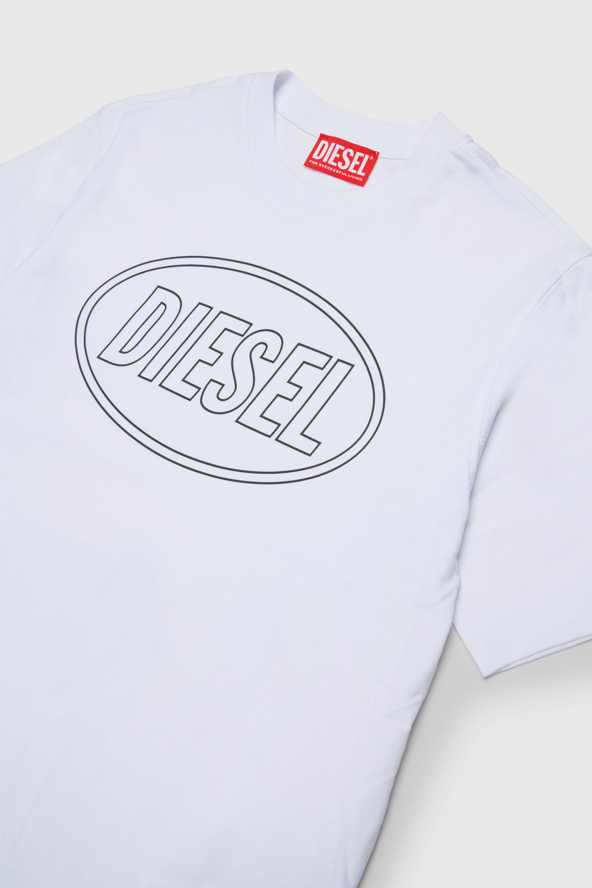 Diesel - TCIRCLE OVER, Male's Tシャツ in ホワイト - 3