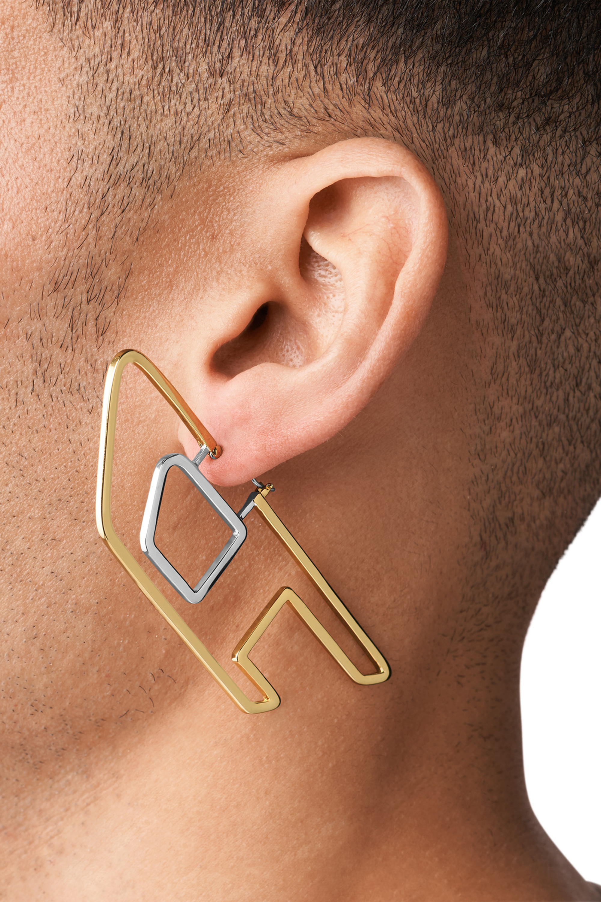 Diesel - DX1364, Unisex's ピアス（両耳用） in ゴールド - 3