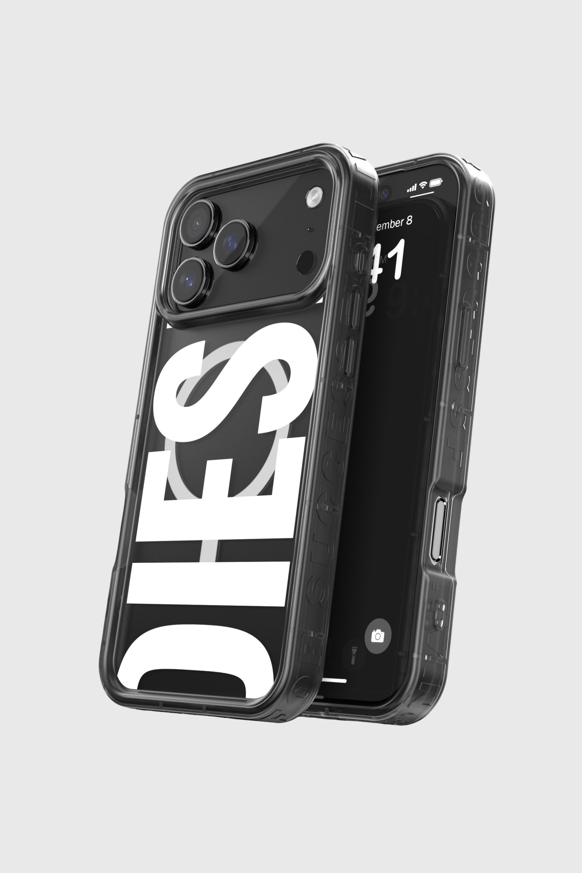 Diesel - 60438 MOULDED CASE, Unisex's IPHONE 17 PRO MAX in ブラック - 4
