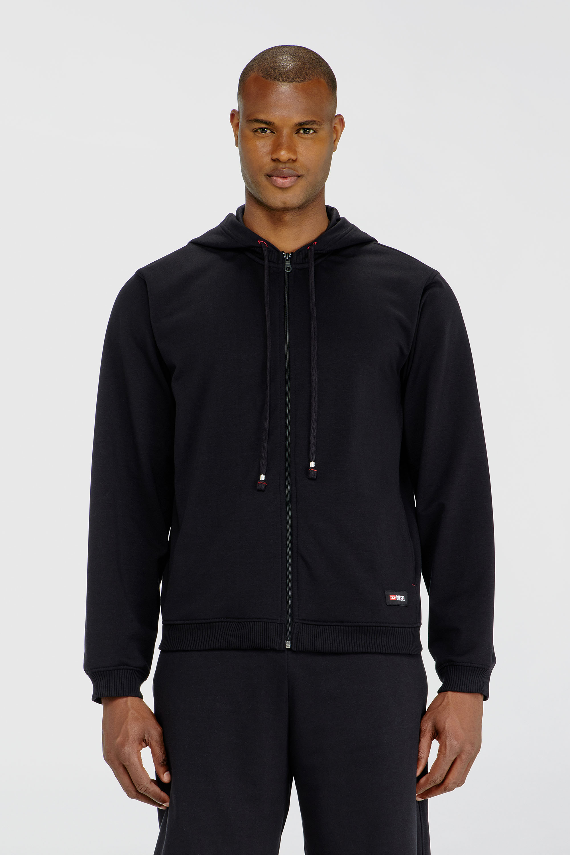 Diesel - JOY-D-CORE, Male's ジップアップパーカー in ブラック - 3