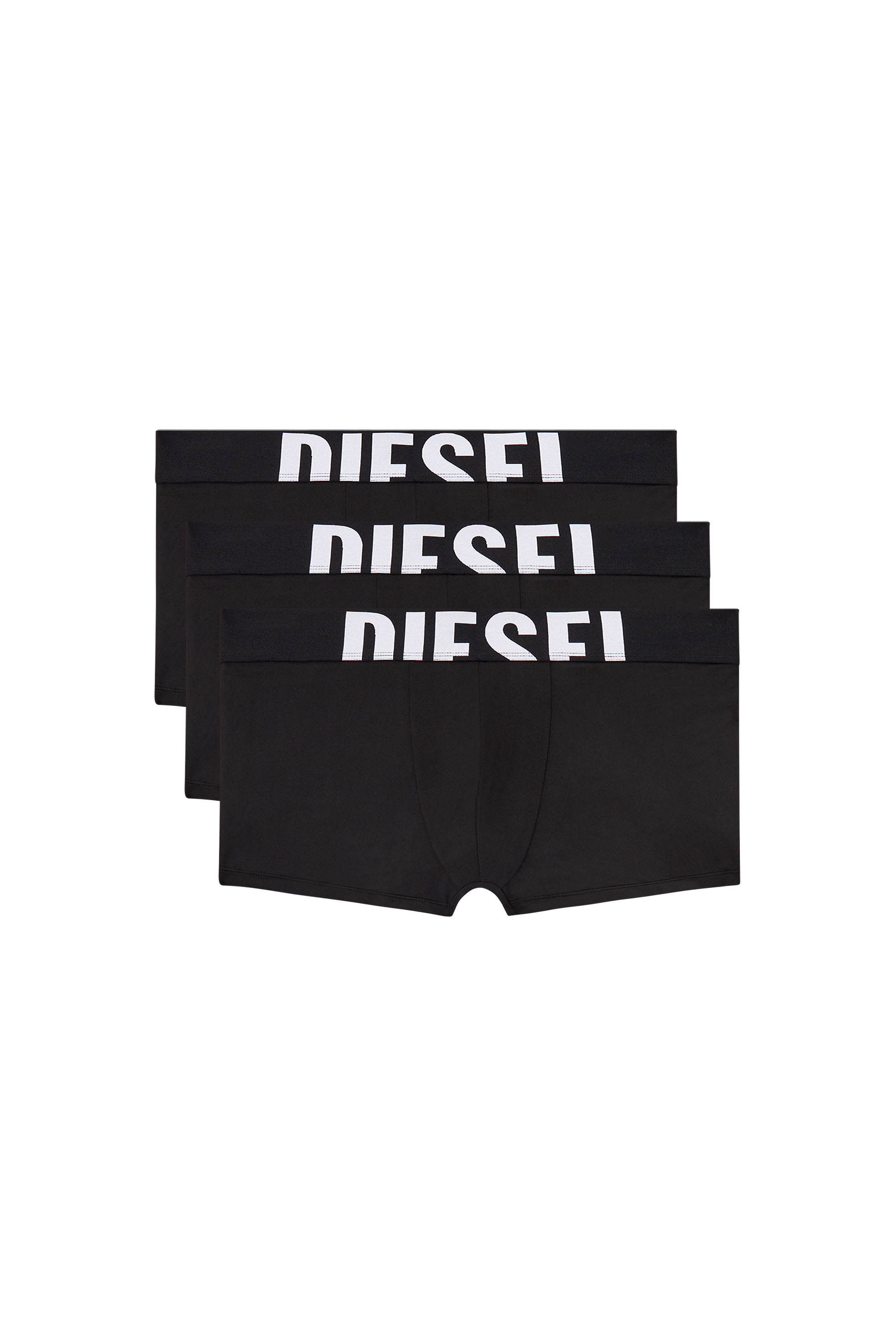 Diesel - DAMIEN-D-POP-3PACK-55, Male's ボクサーパンツ3枚パック in ブラック - 2