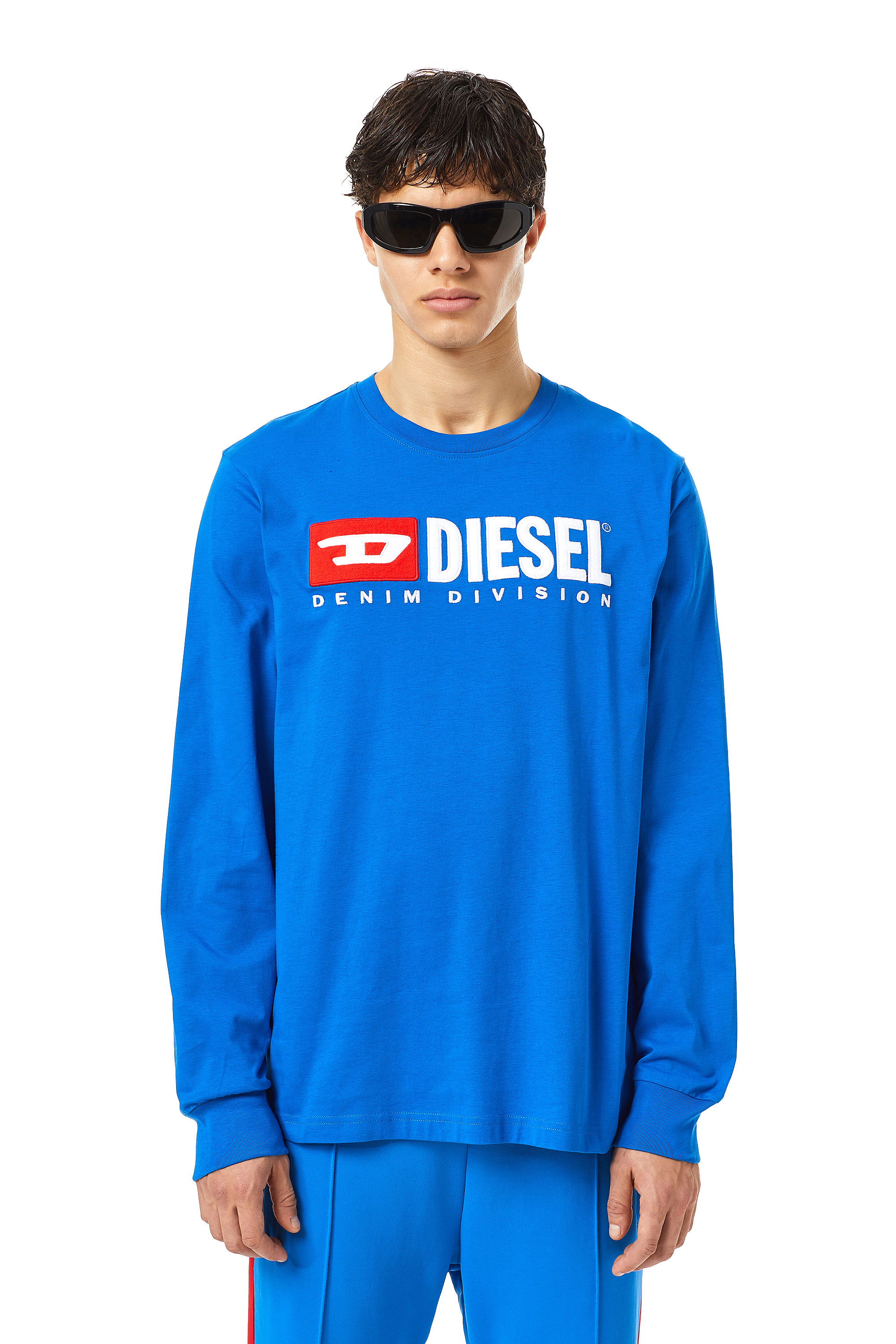 Diesel - T-JUST-LS-DIV, ブルー - Image 1