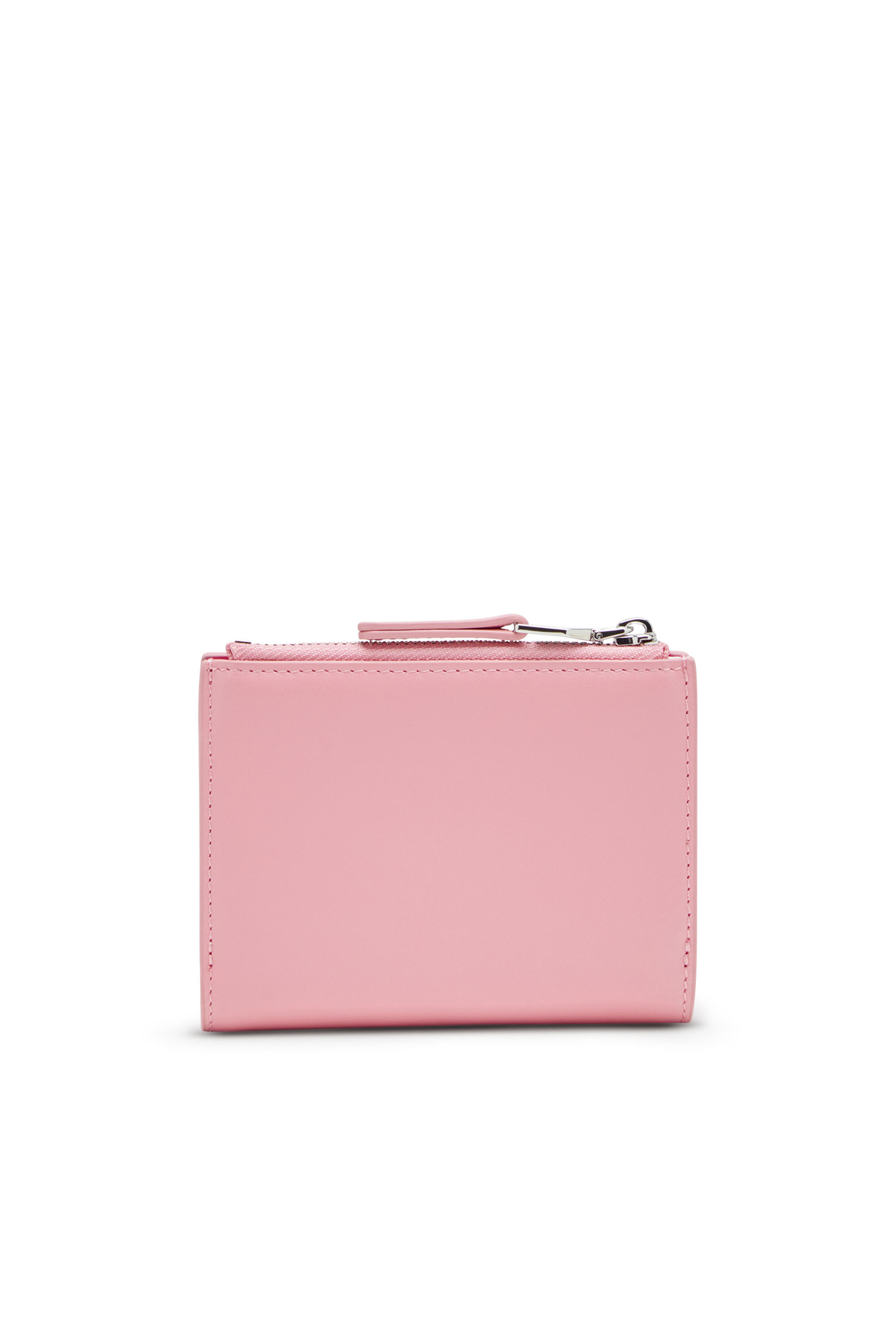 Diesel - 1DR BI-FOLD ZIP II, Female's Small bi-fold wallet in leather in null - 2