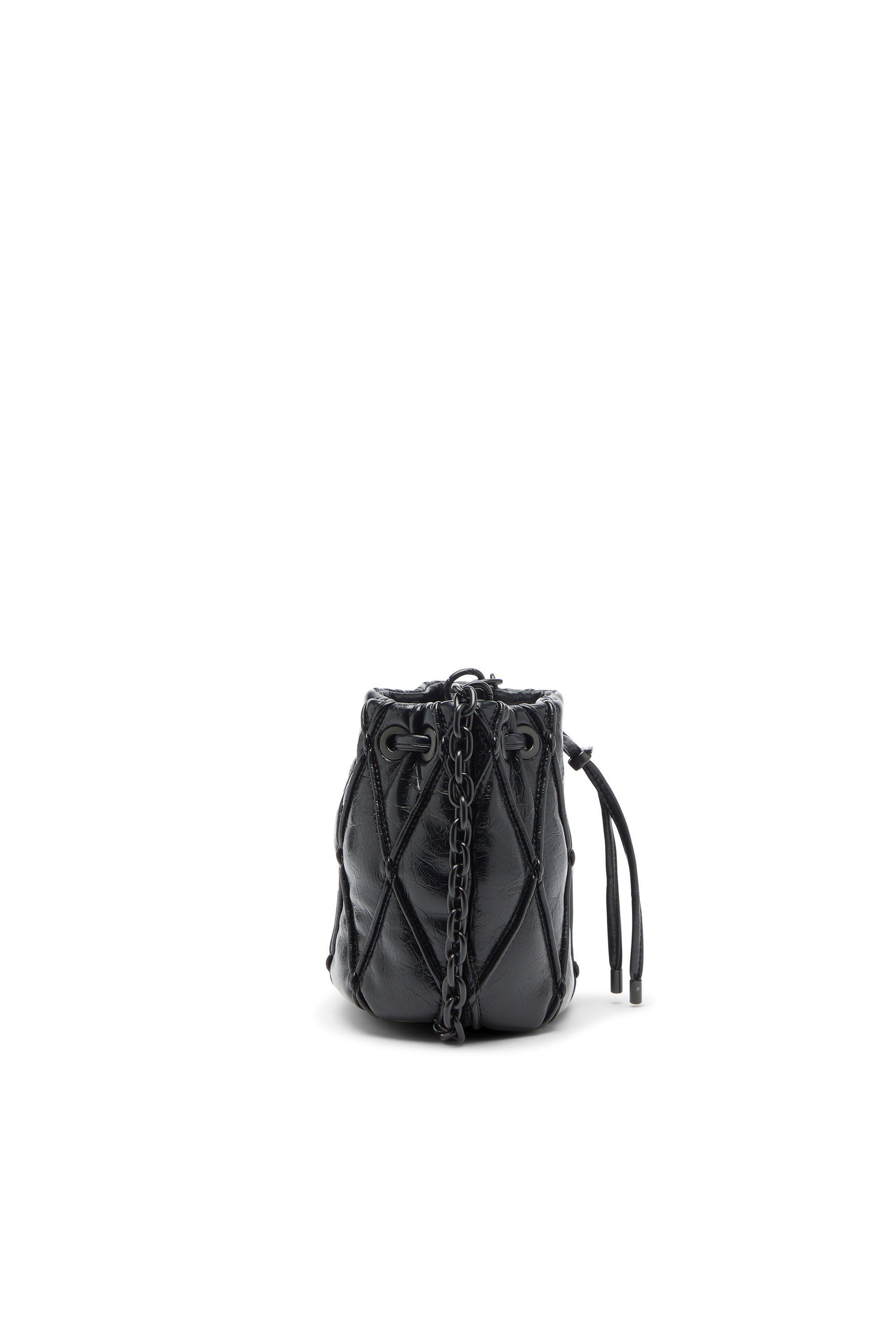 Diesel - CHARM-D BUCKET S, Female's バケットバッグ  S in ブラック - 4