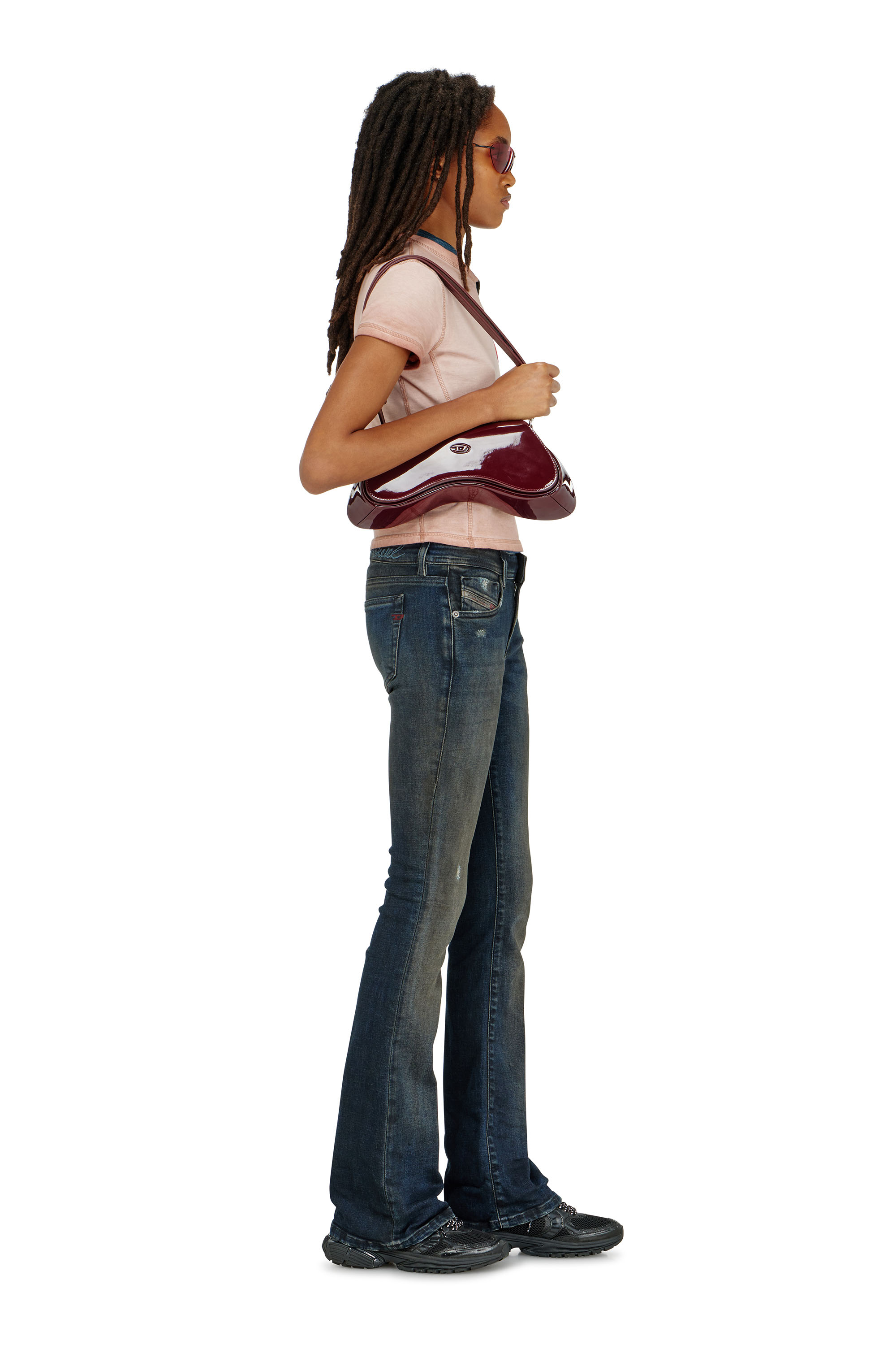 Diesel - Female's Bootcut Jeans 1969 D-Ebbey 09P69, ダークブルー - 2
