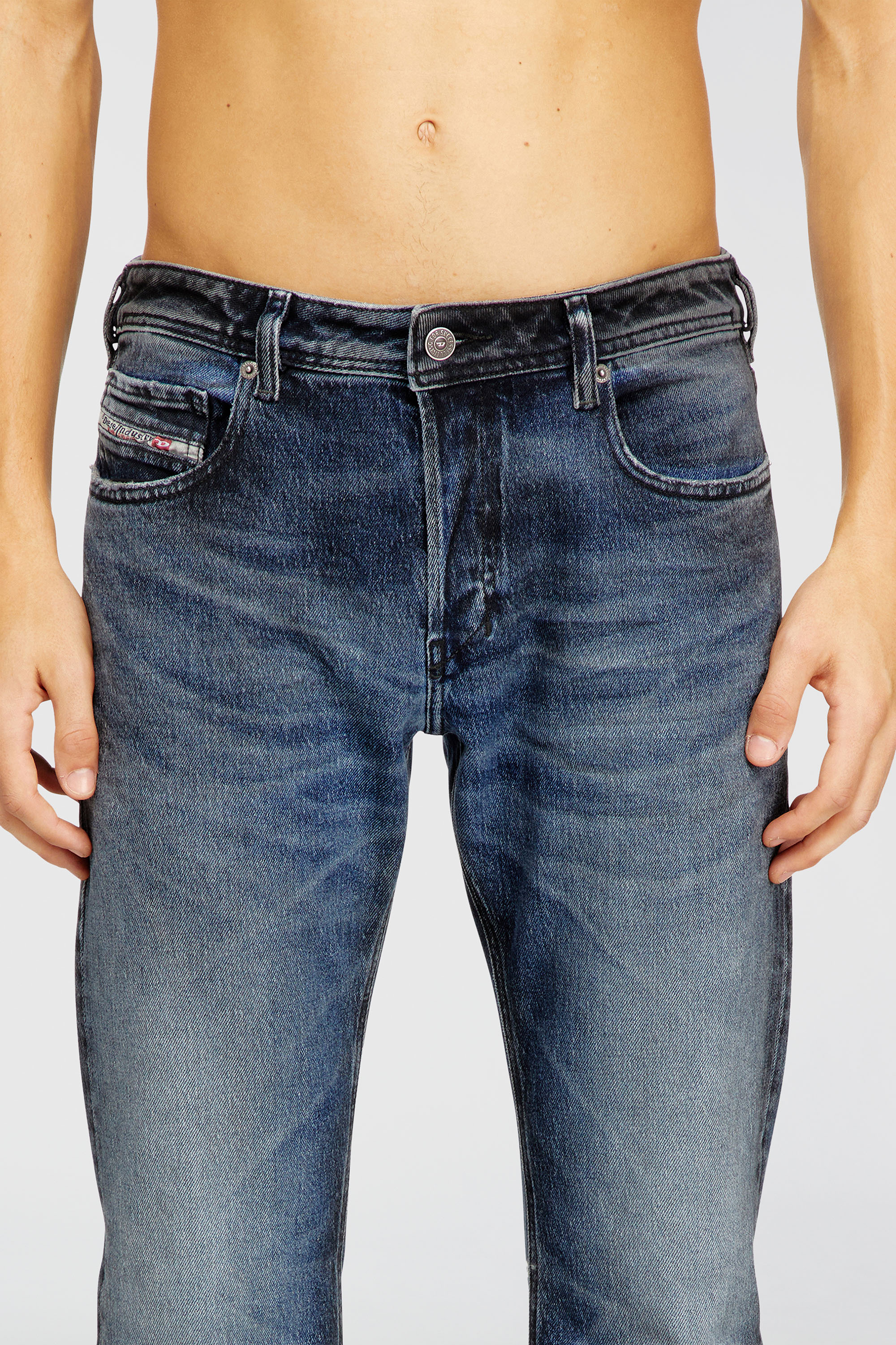 Diesel - Male's Bootcut Jeans 2007 Zatiny 09N53, ミディアムブルー - 5