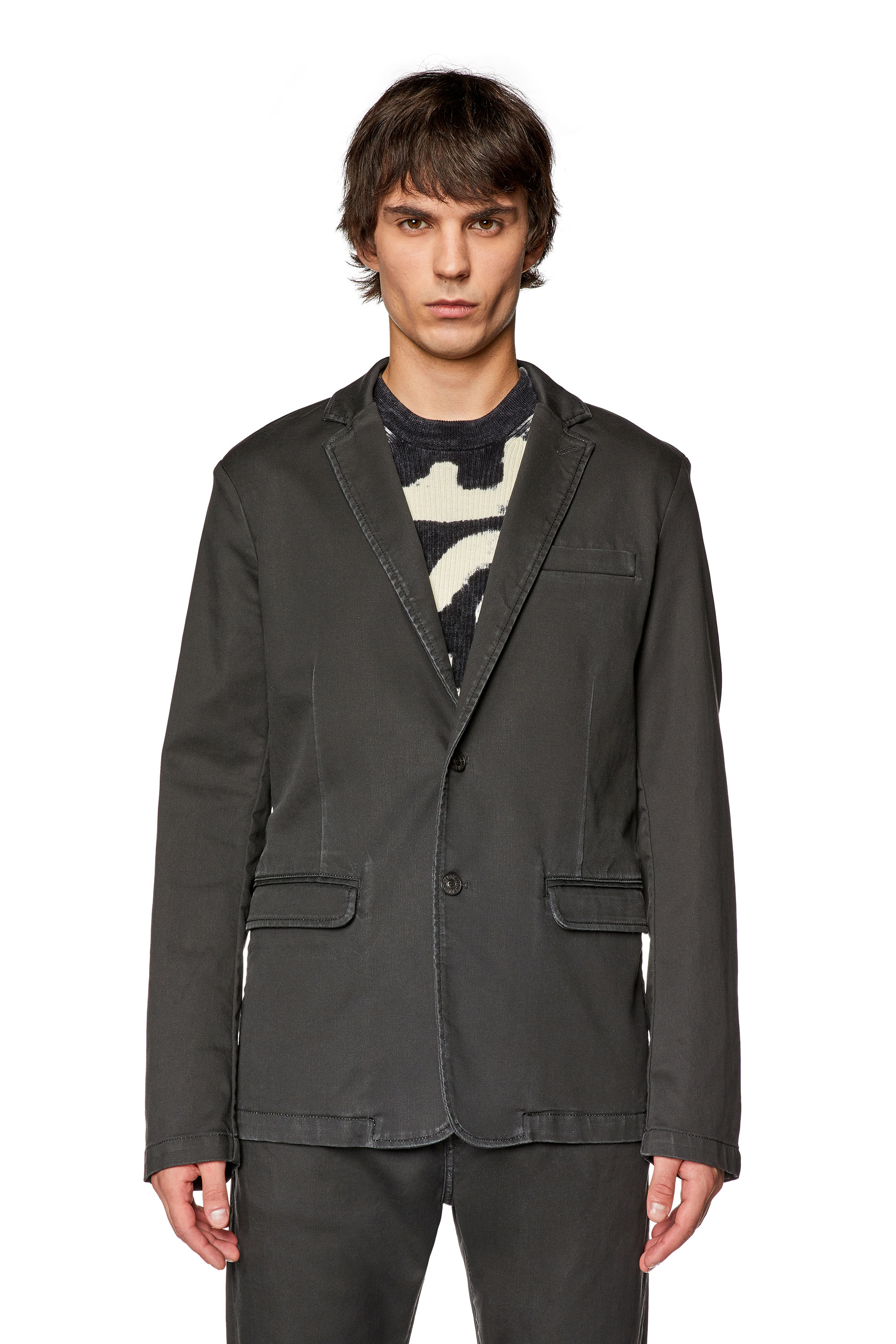 Diesel - NYACK JOGGJEANS, Male's デニムジャケットジョグジーンズ in ブラック - 5