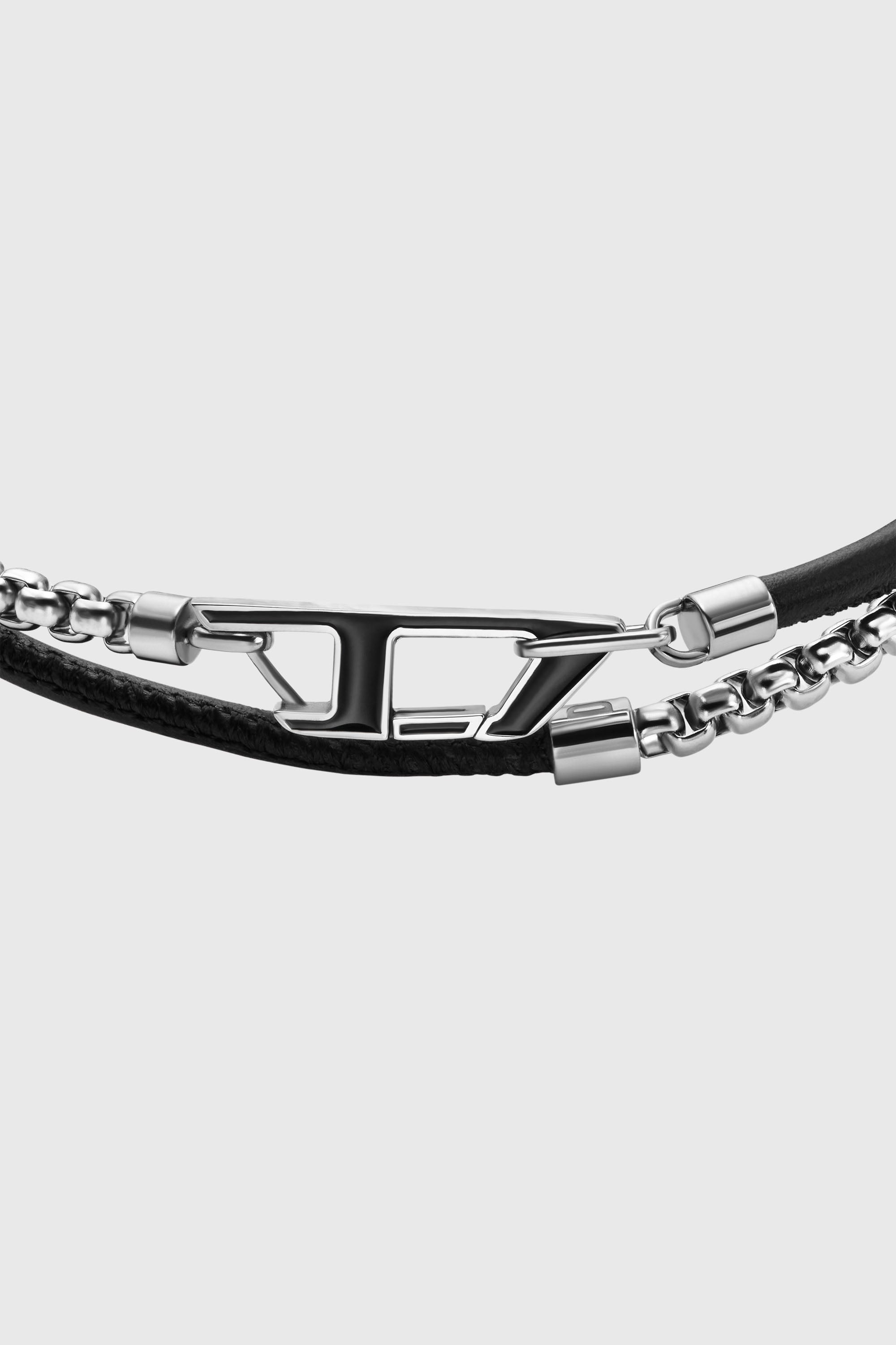 Diesel - DX1472, Unisex's ブレスレット in シルバー/ブラック - 2