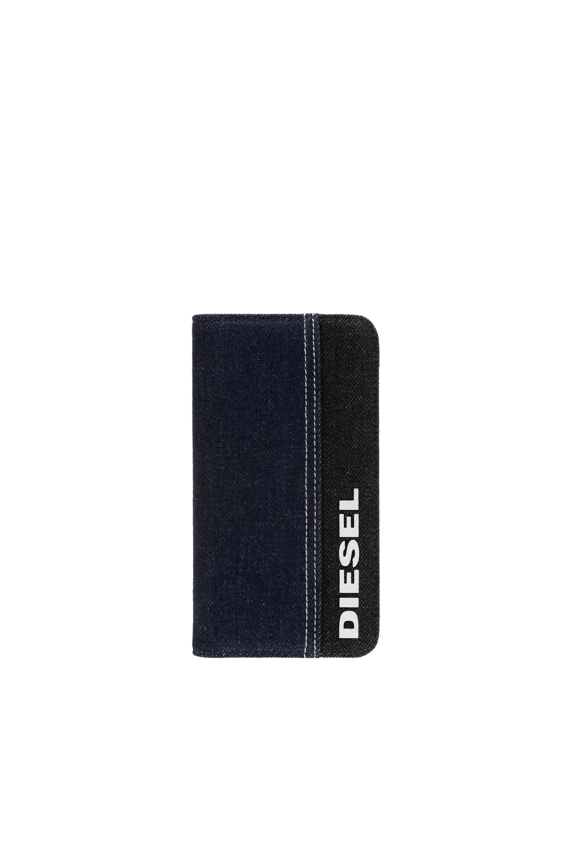 Diesel - DIPH-037-DENVL, Unisex's 2-in-1 folio case for iPhone 11 Pro in ブルージーンズ - 2