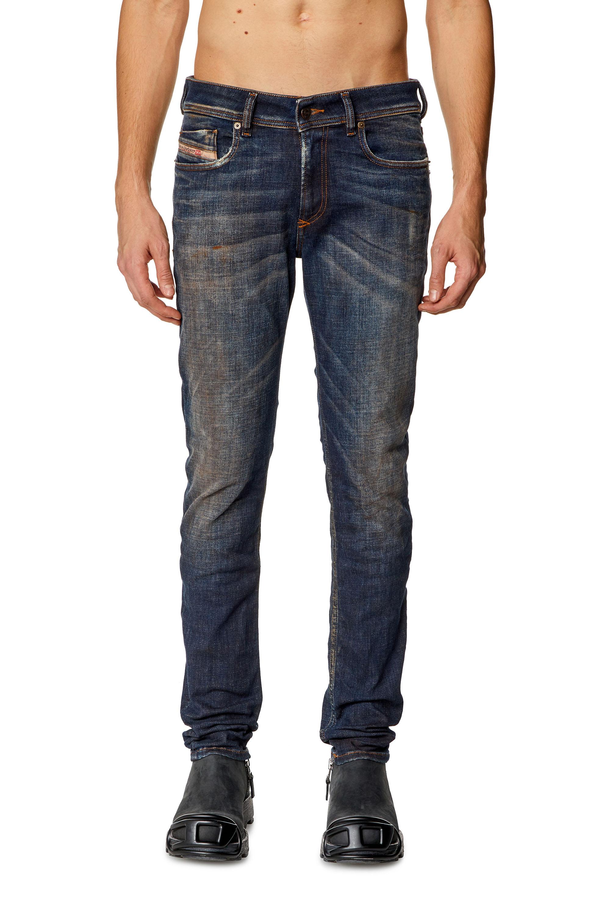 Diesel - Skinny Jeans 1979 Sleenker 09H76, ダークブルー - Image 1