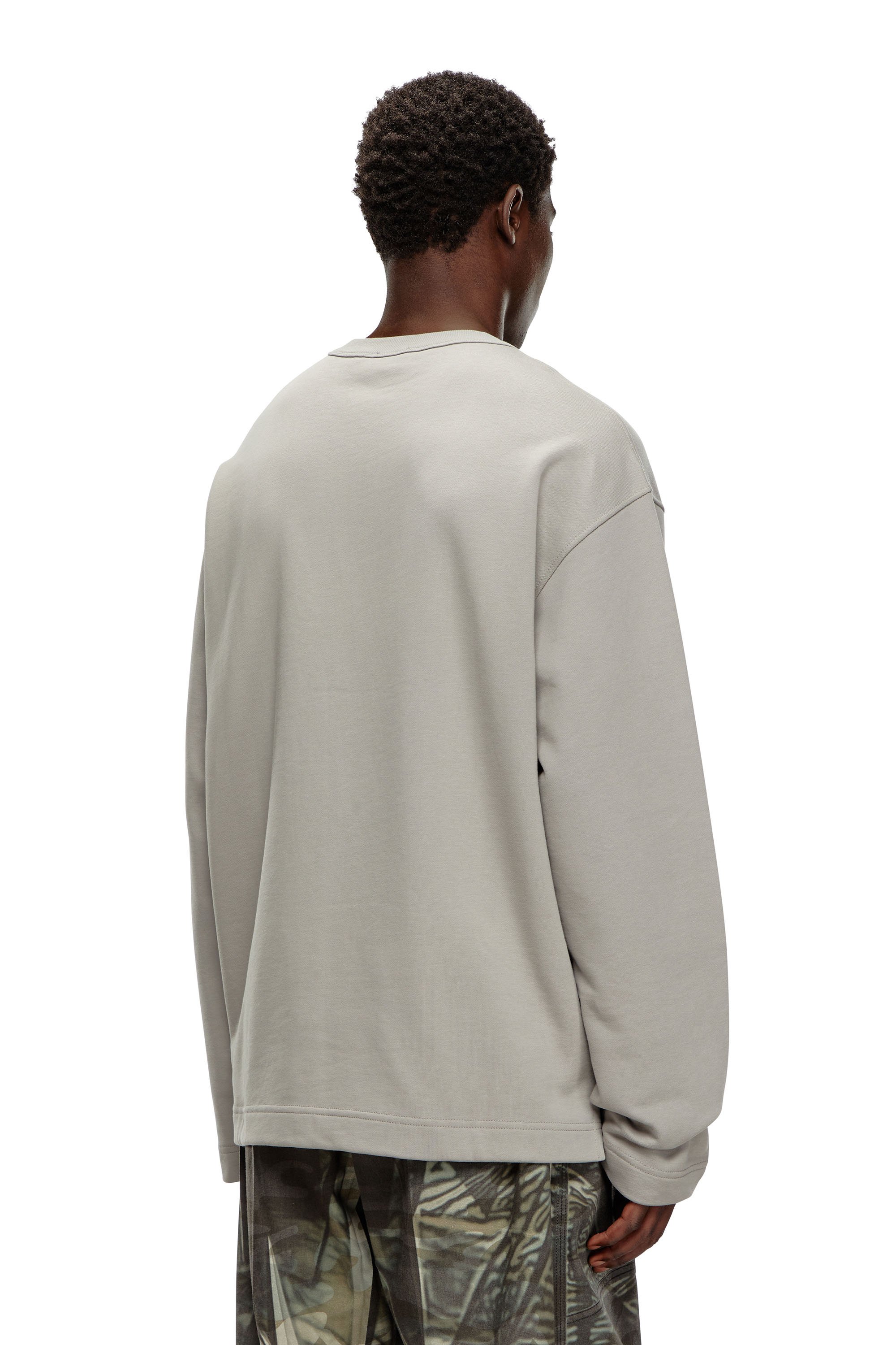 Diesel - S-MACSIS-OD, Male's スウェットプルオーバー in グレー - 5