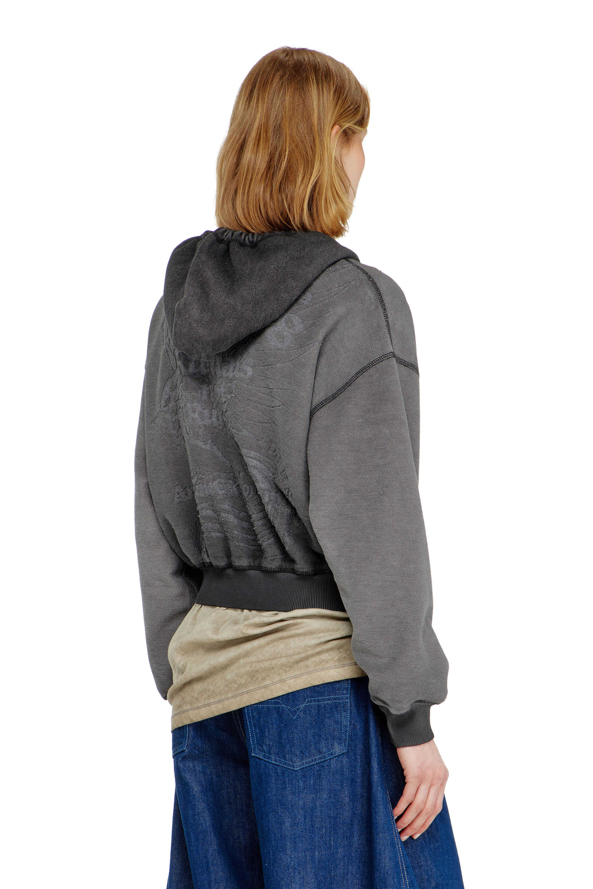 Diesel - F-SUNNY-HOOD-ZIP, Female's ジップアップパーカー in null - 4