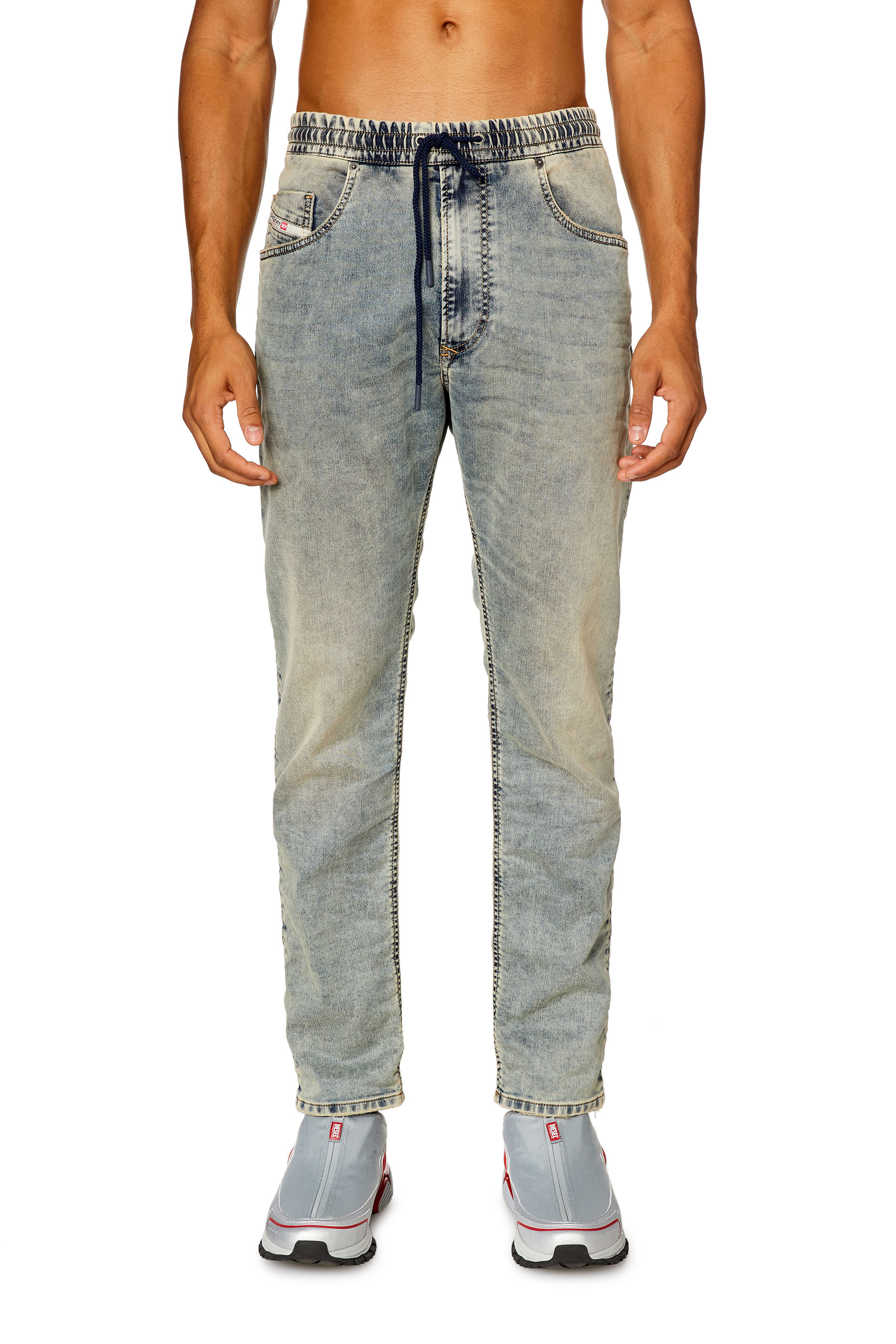 Diesel - Tapered 2030 D-Krooley Joggjeans® 068JW, ミディアムブルー - Image 2