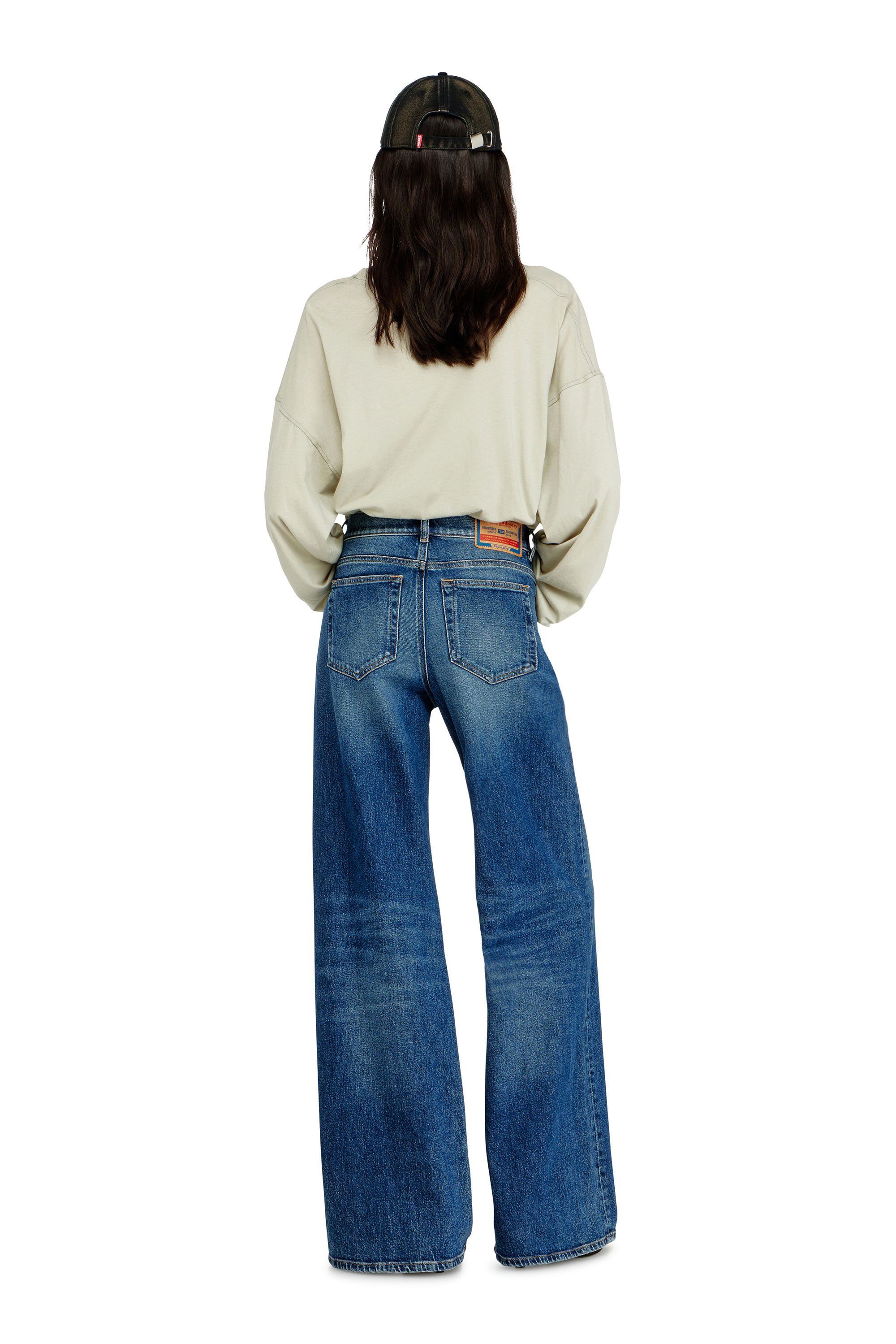Diesel - Female's Flare Jeans 1978 D-Akemi 09L21, ミディアムブルー - 3