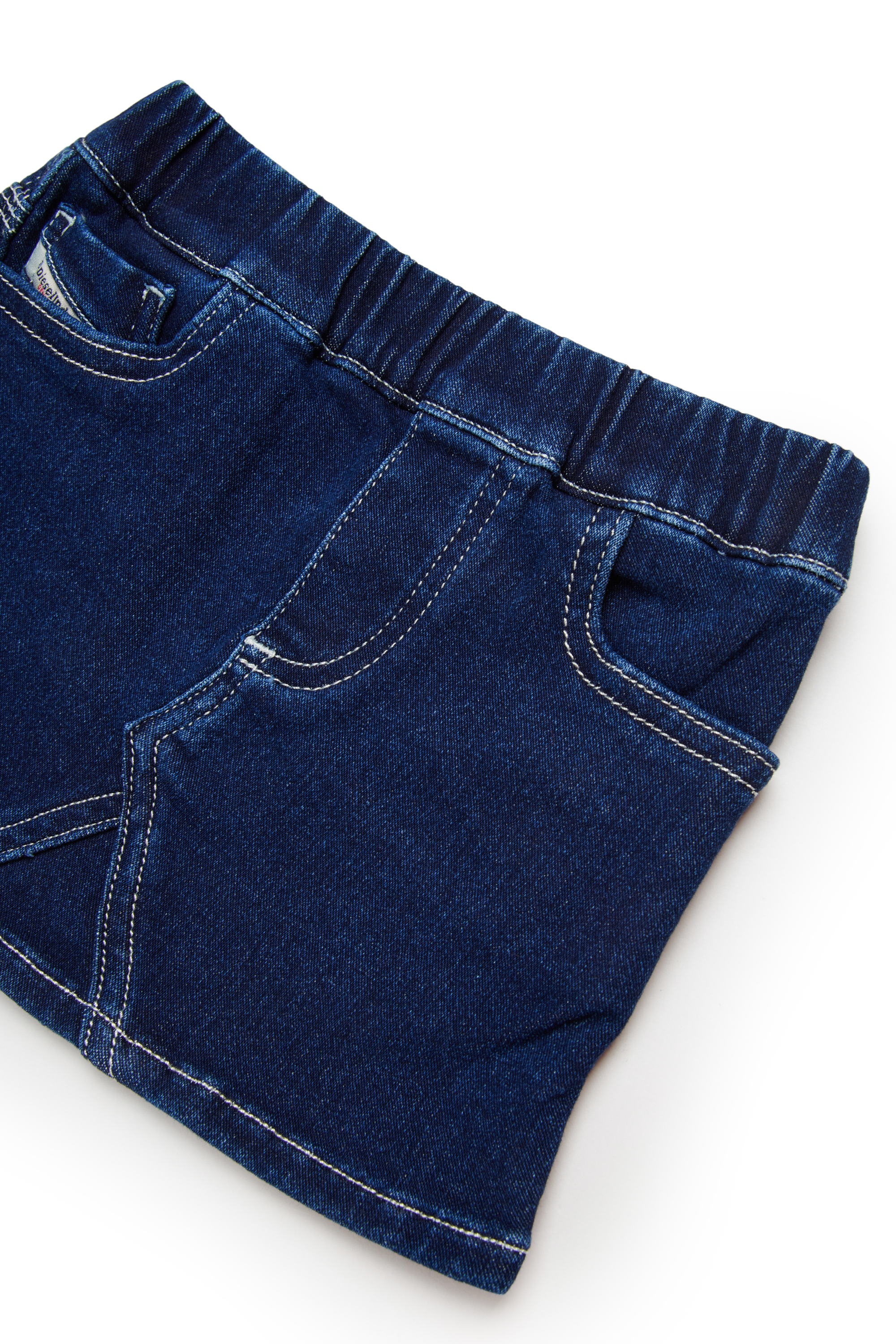 Diesel - GIRRYB JJJ, Female's ジョグ デニムスカート in ダークブルー - 3