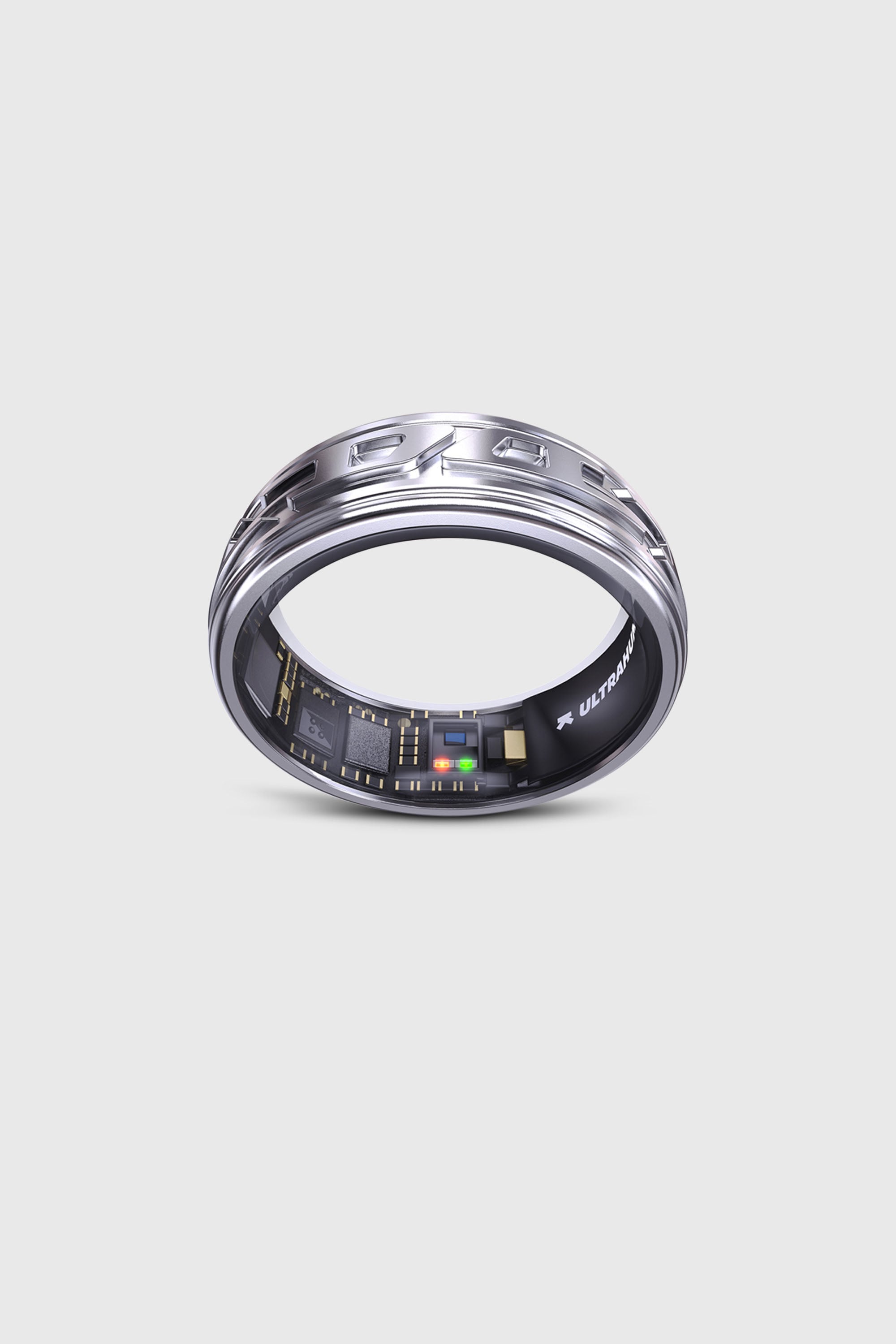 Diesel - SMART RING CRYO SILVER- UHRA-DS SMART RING, Unisex's Smart ring in shiny silver in シルバー - 1