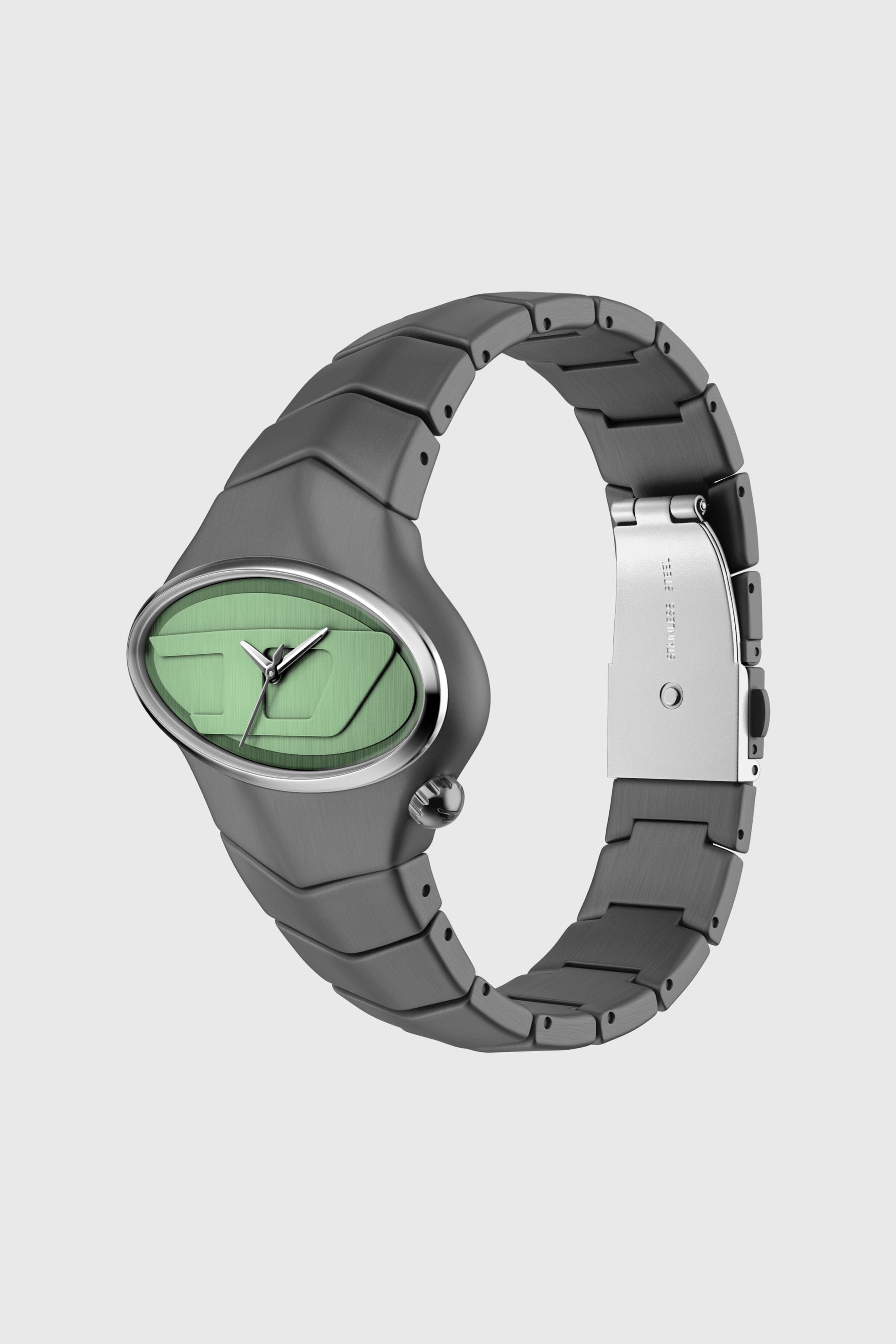 Diesel - DZ2241 WATCH, Male's D-Rush gunmetal stainless steel watch in ダークグレー - 2