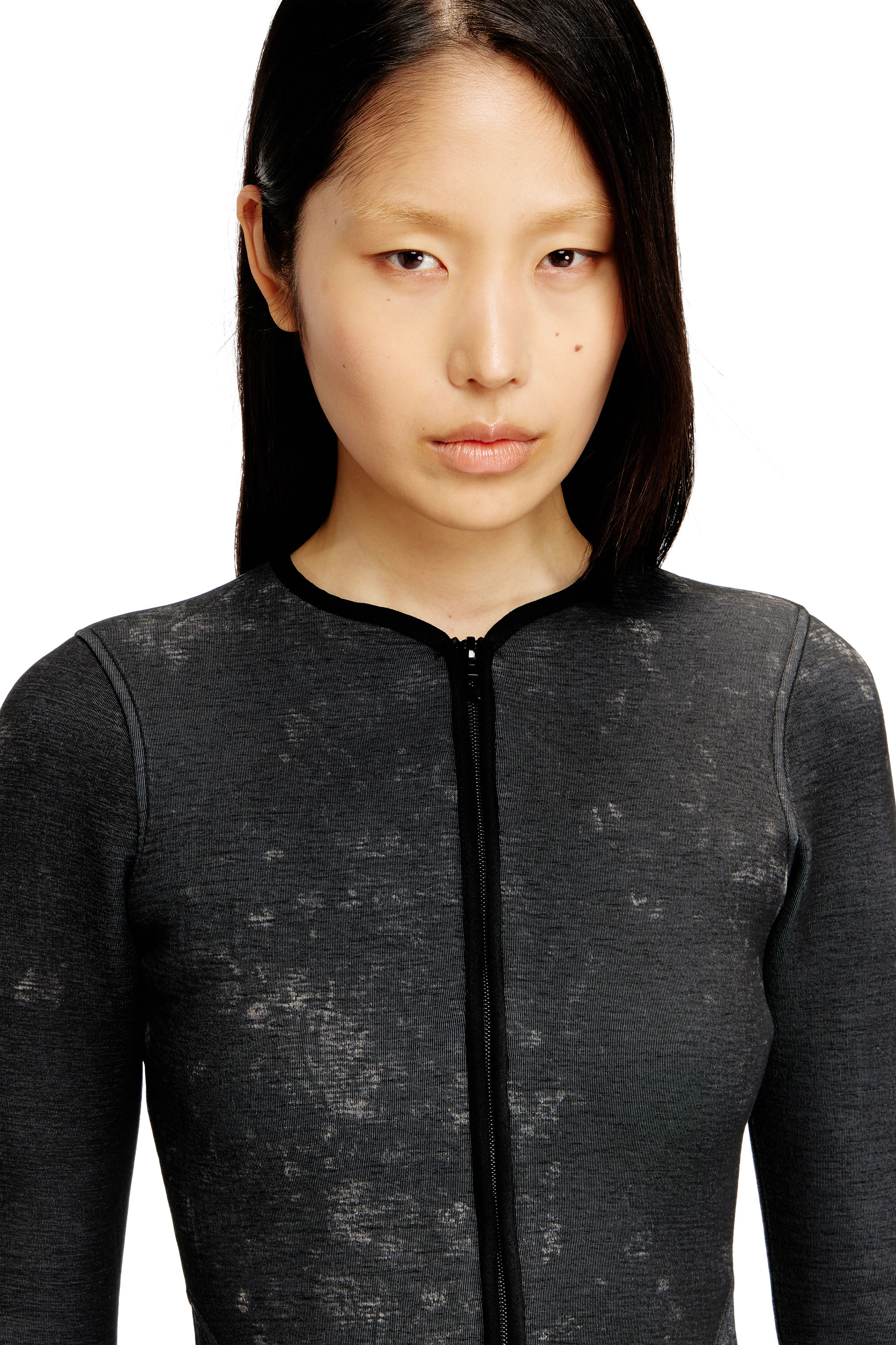 Diesel - D-EOPRE, Female's ミニドレス in ダークグレー - 4