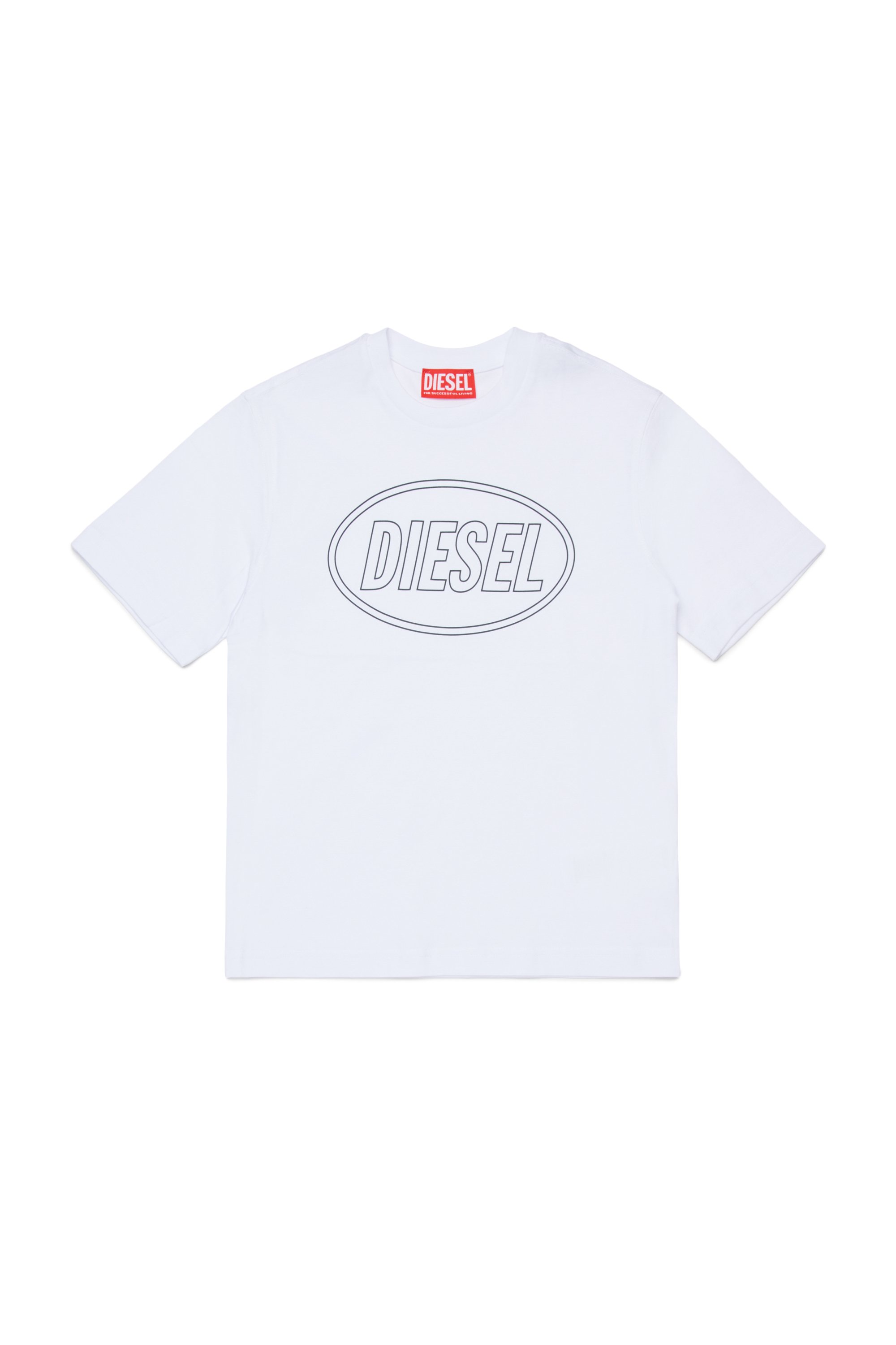 Diesel - TCIRCLE OVER, Male's Tシャツ in ホワイト - 1