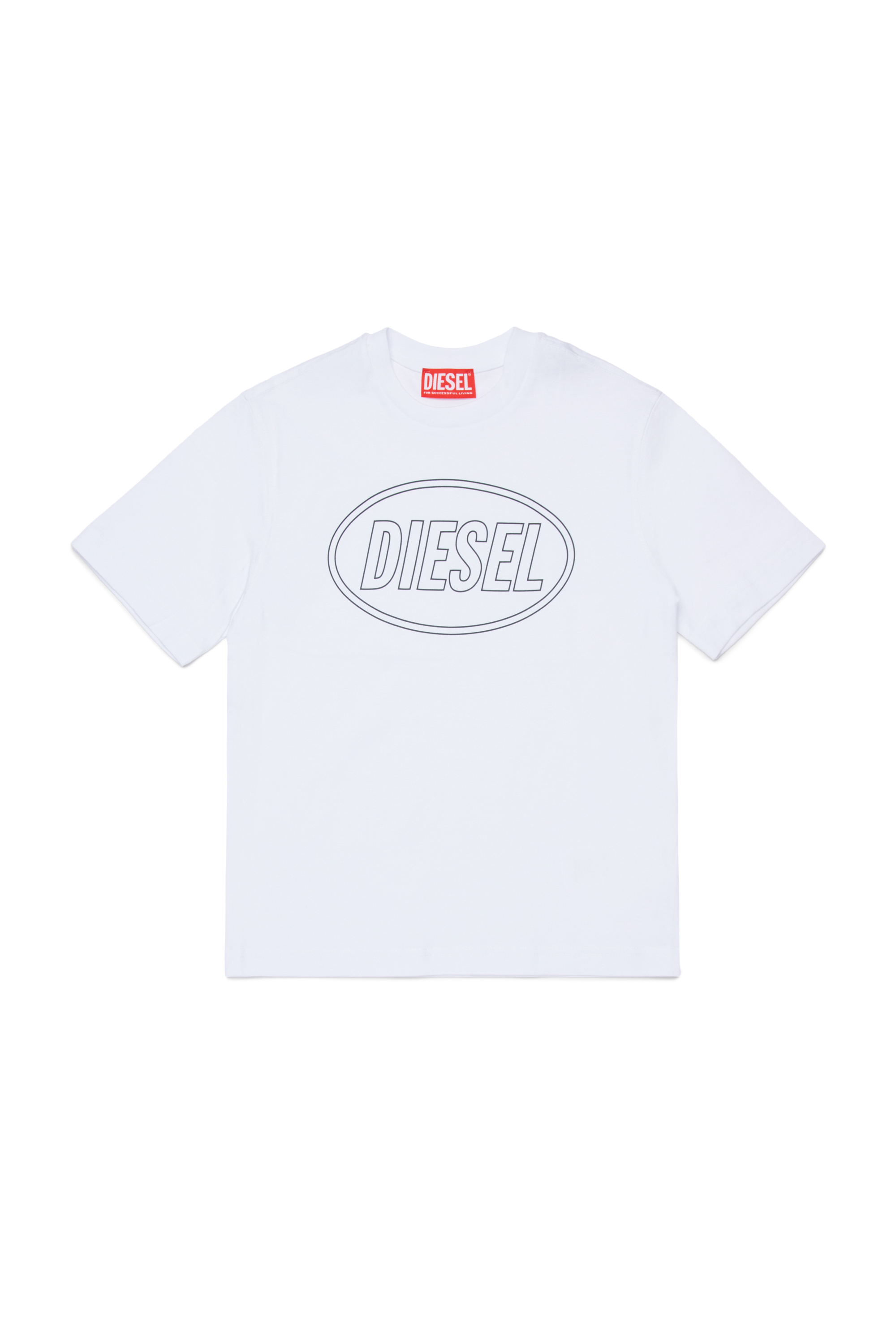 Diesel - TCIRCLE OVER, Male's Tシャツ in ホワイト - 1