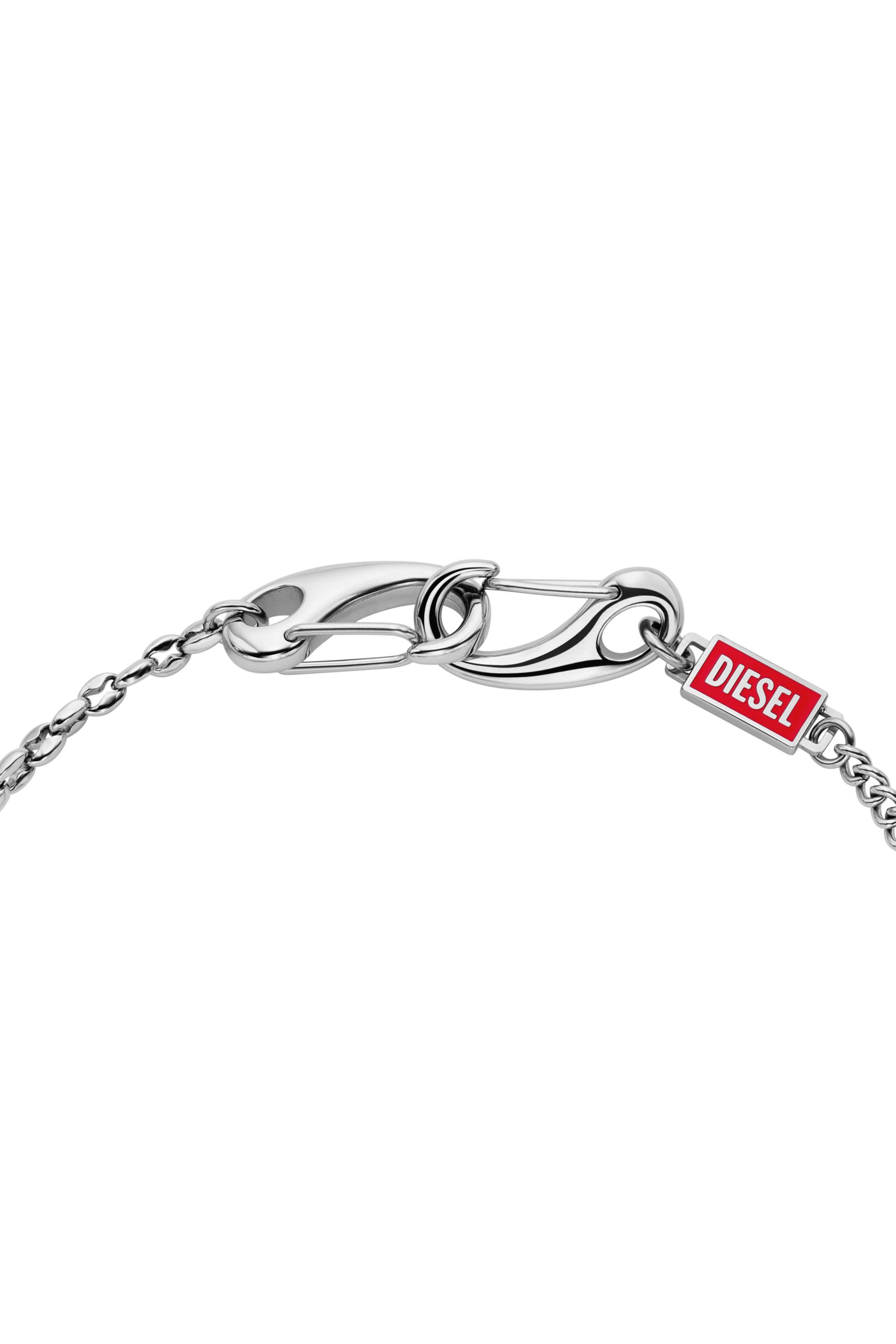 Diesel - DX1695040 JEWELLERY, Unisex's Stainless steel multi-wear chain necklace in シルバー - 2