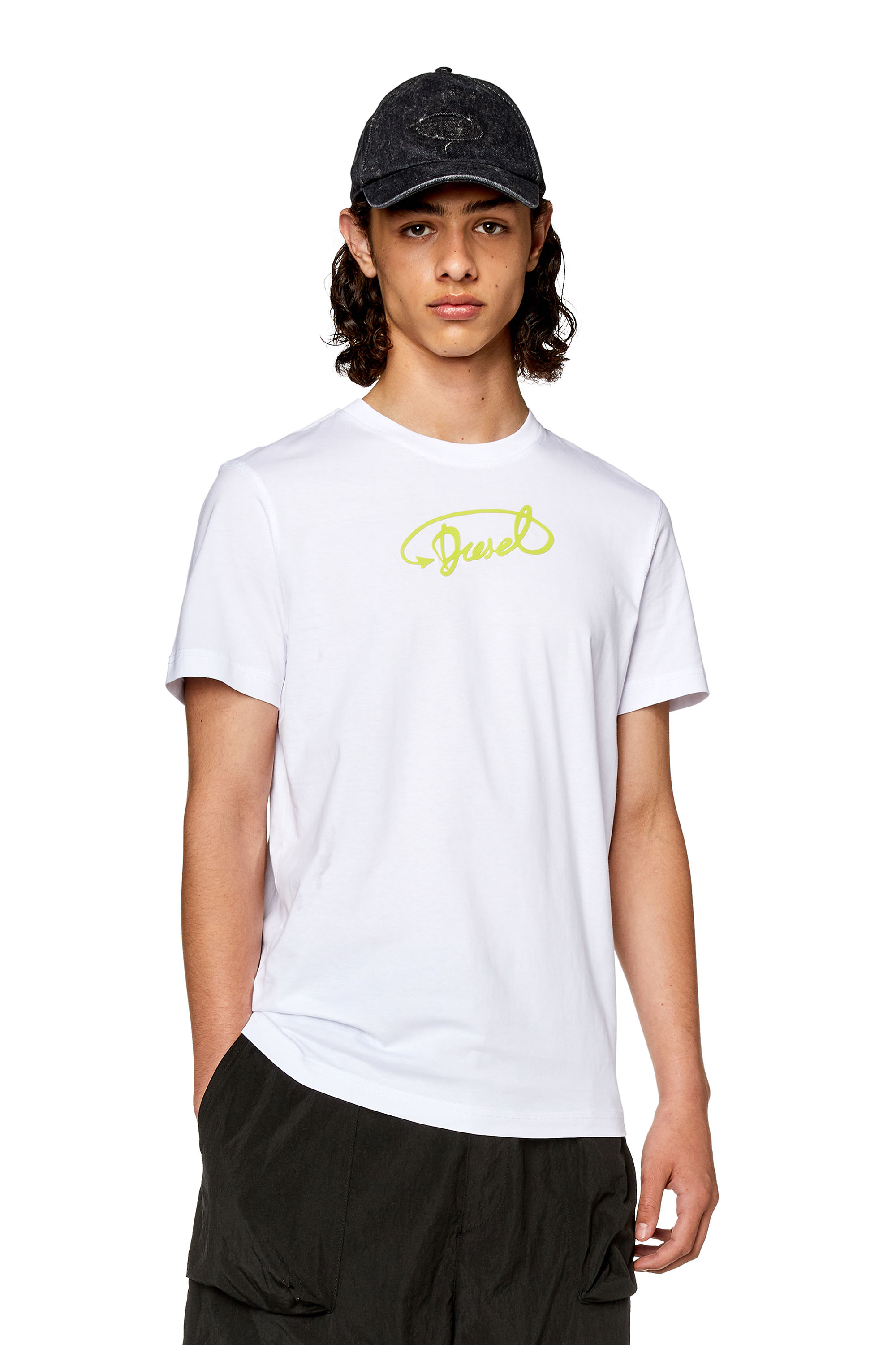 T-DIEGOR-L11, ホワイト - Tシャツ