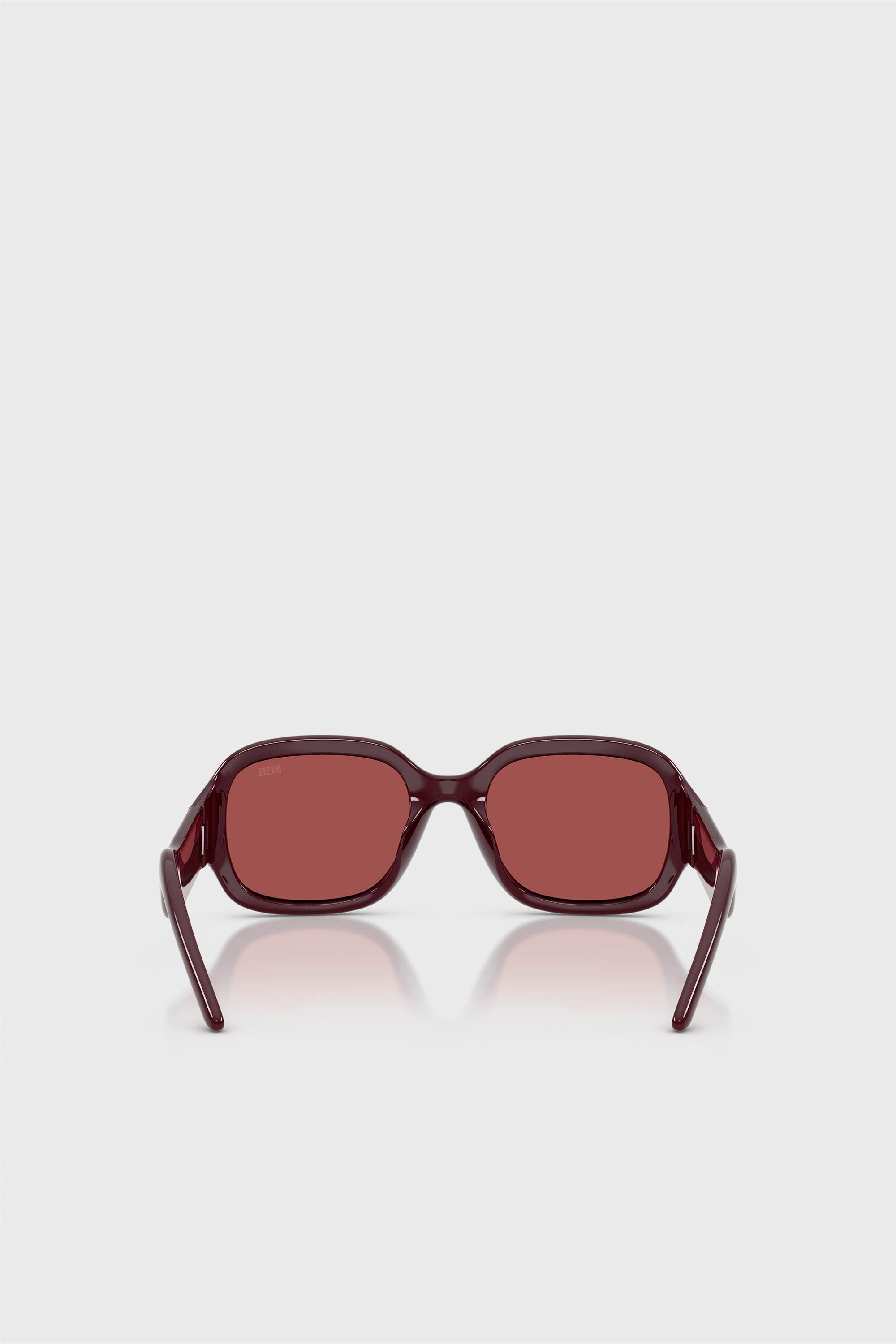 Diesel - 0DL3023U, Unisex's Pillow Sunglasses in バーガンディー - 1