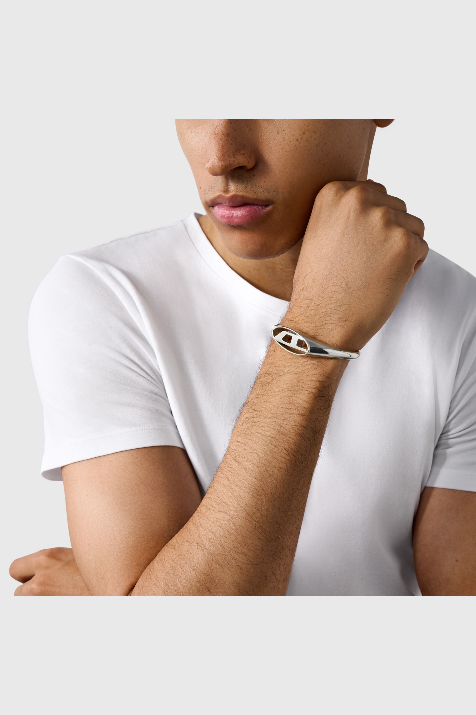 Diesel - DX1597040 JEWEL, Unisex's ブレスレット in シルバー - 3