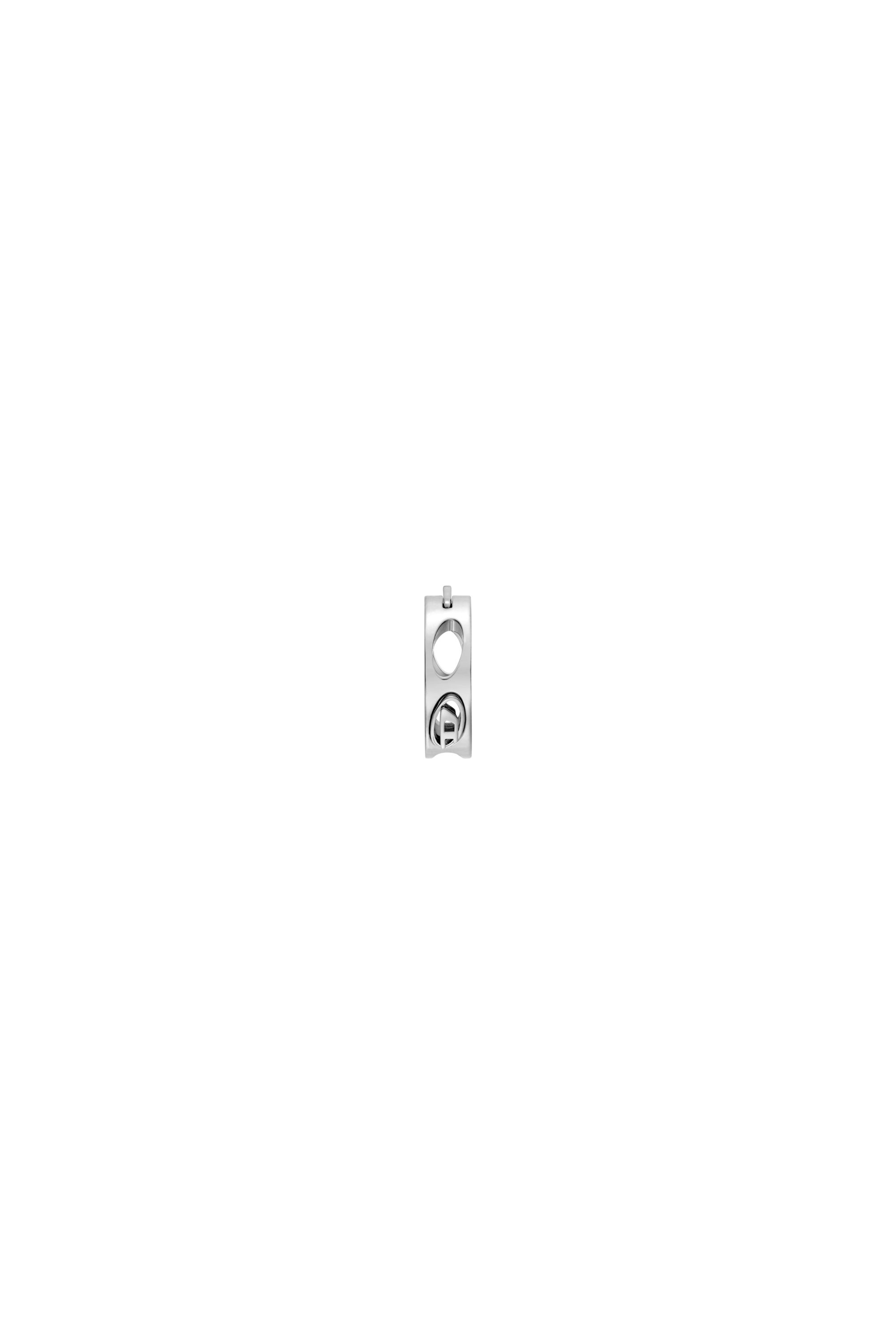 Diesel - DX166440 JEWELLERY, Unisex's Stainless Steel Hoop Earring in シルバー - 2