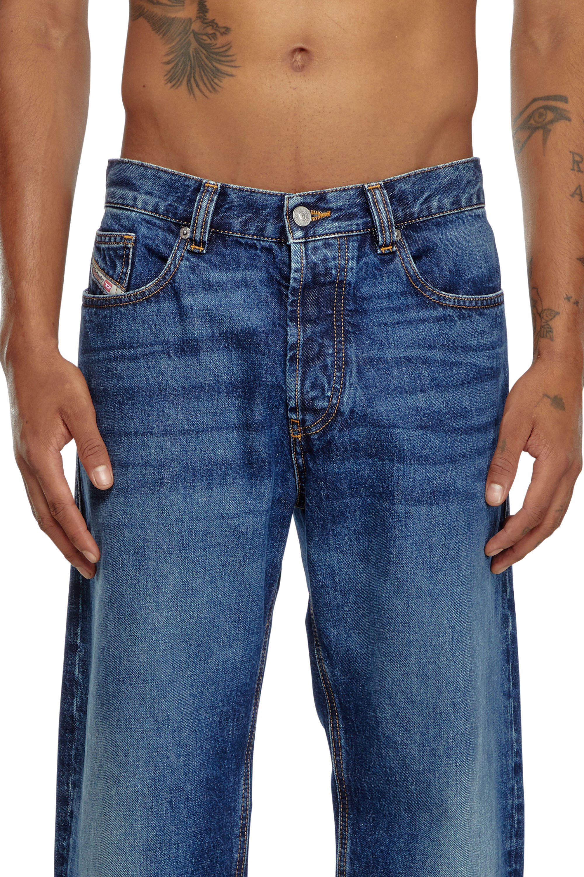 Diesel - Male's Regular Jeans 2024 D-Macs 09I27, ダークブルー - 5