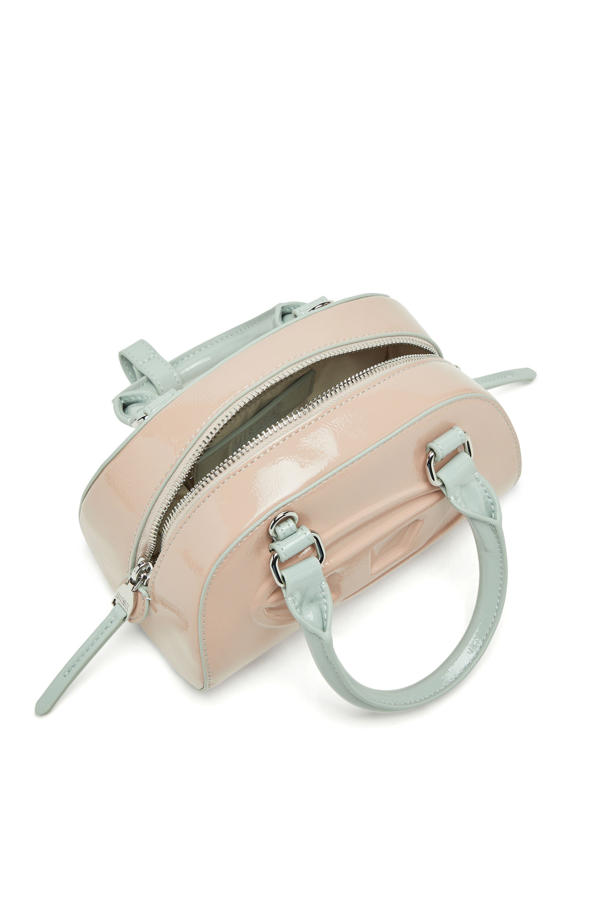 Diesel - 1DR DOME CROSSBODY, Female's クロスボディバッグ in ピンク / ホワイト - 3