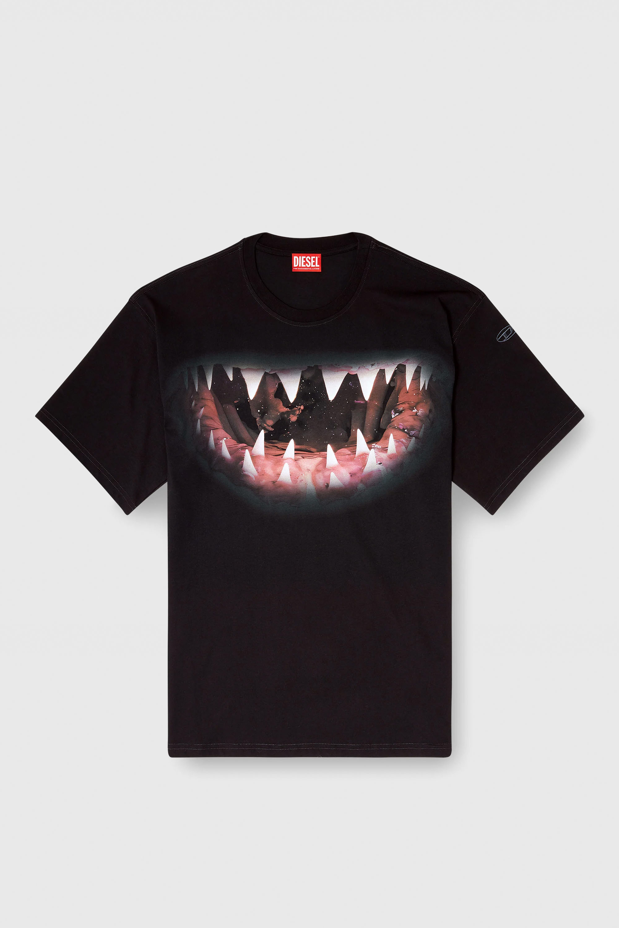 Diesel - T-SHIRT, Male's T-SHIRT in ブラック - 1