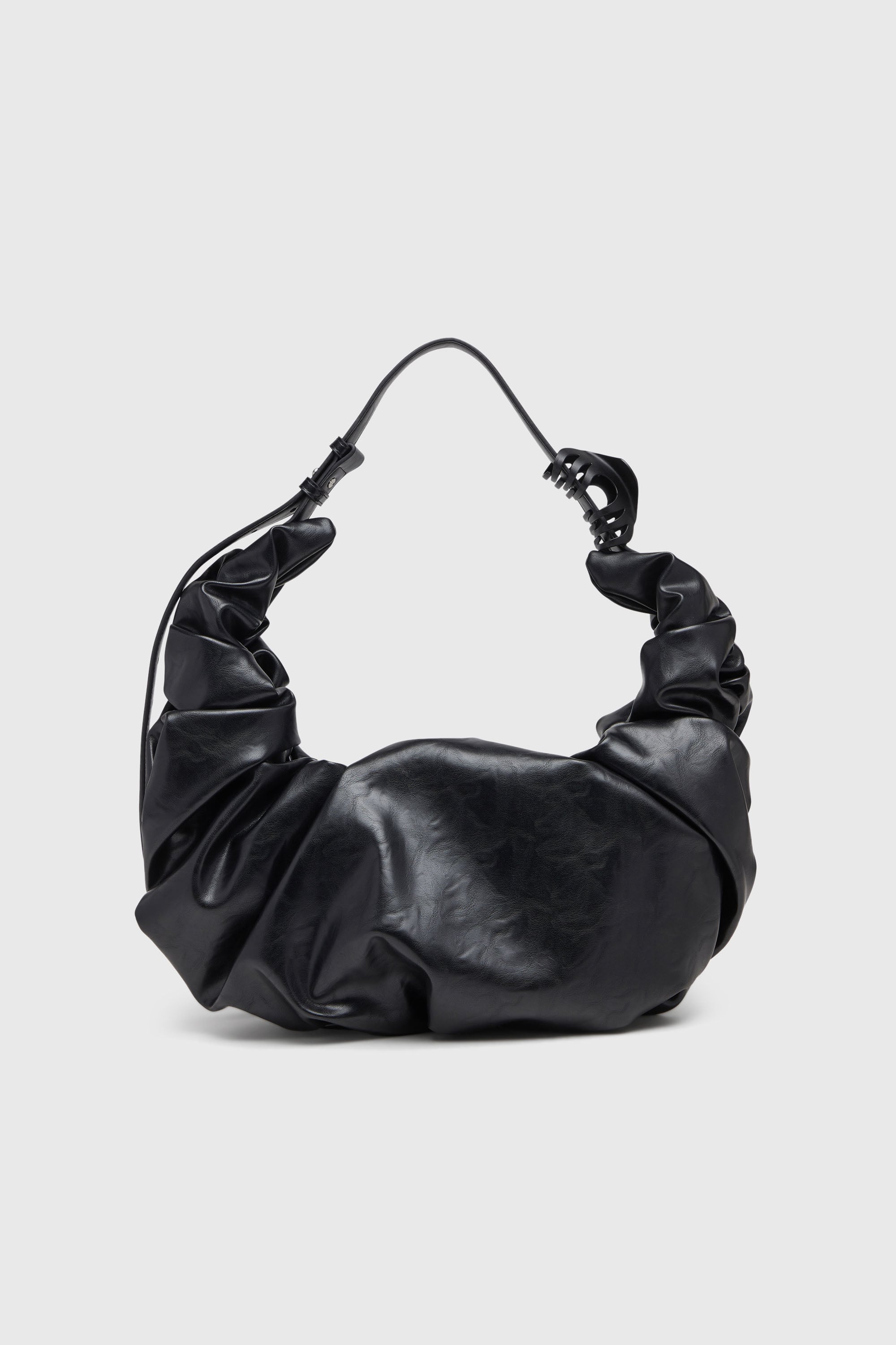 Diesel - GRAB-D HOBO L, Female's ホーボーバッグ L in ブラック - 3