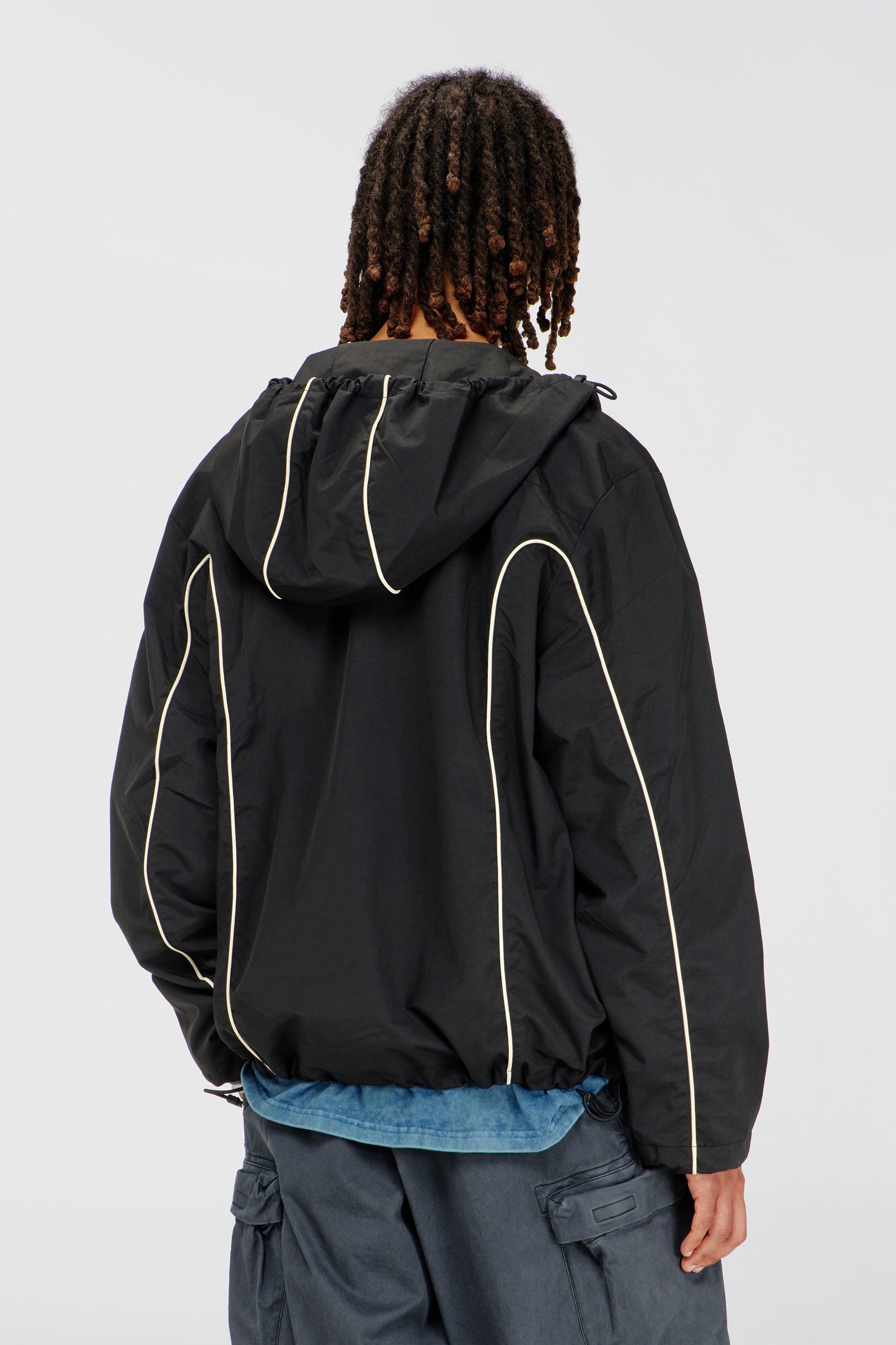 Diesel - J-HIVES, Male's ウインド ブレーカー in ブラック - 5