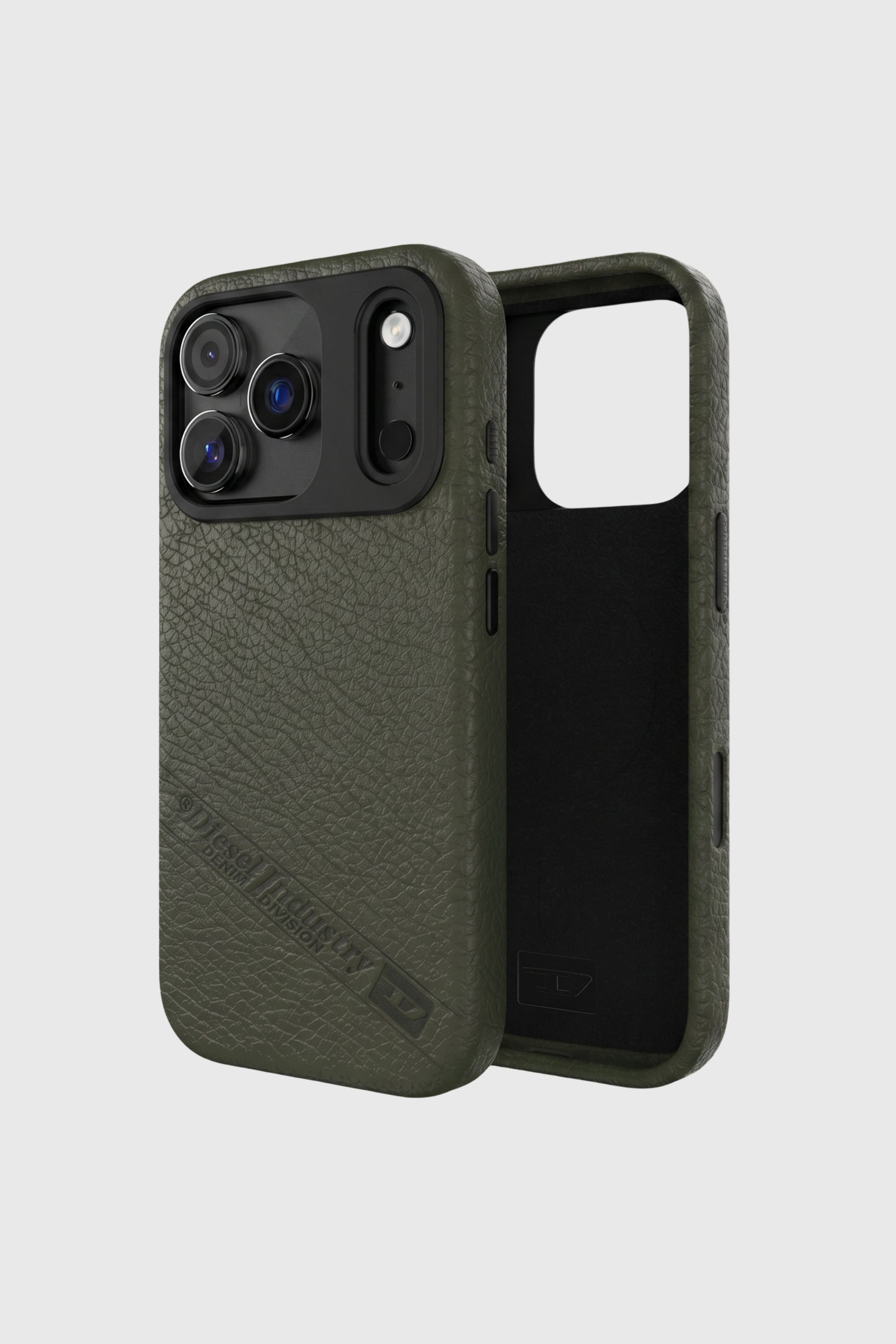 Diesel - 60647 MOULDED CASE, Unisex's Flag D case with MagSafe for iPhone 17 Pro in ダークグリーン - 1