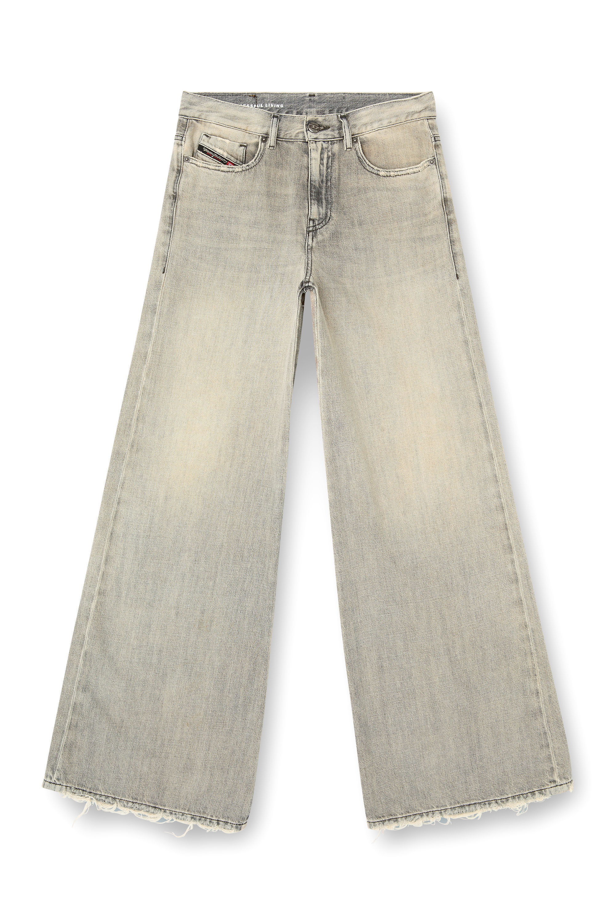 Diesel - Female's Flare Jeans 1978 D-Akemi 068RU, グレー - 3